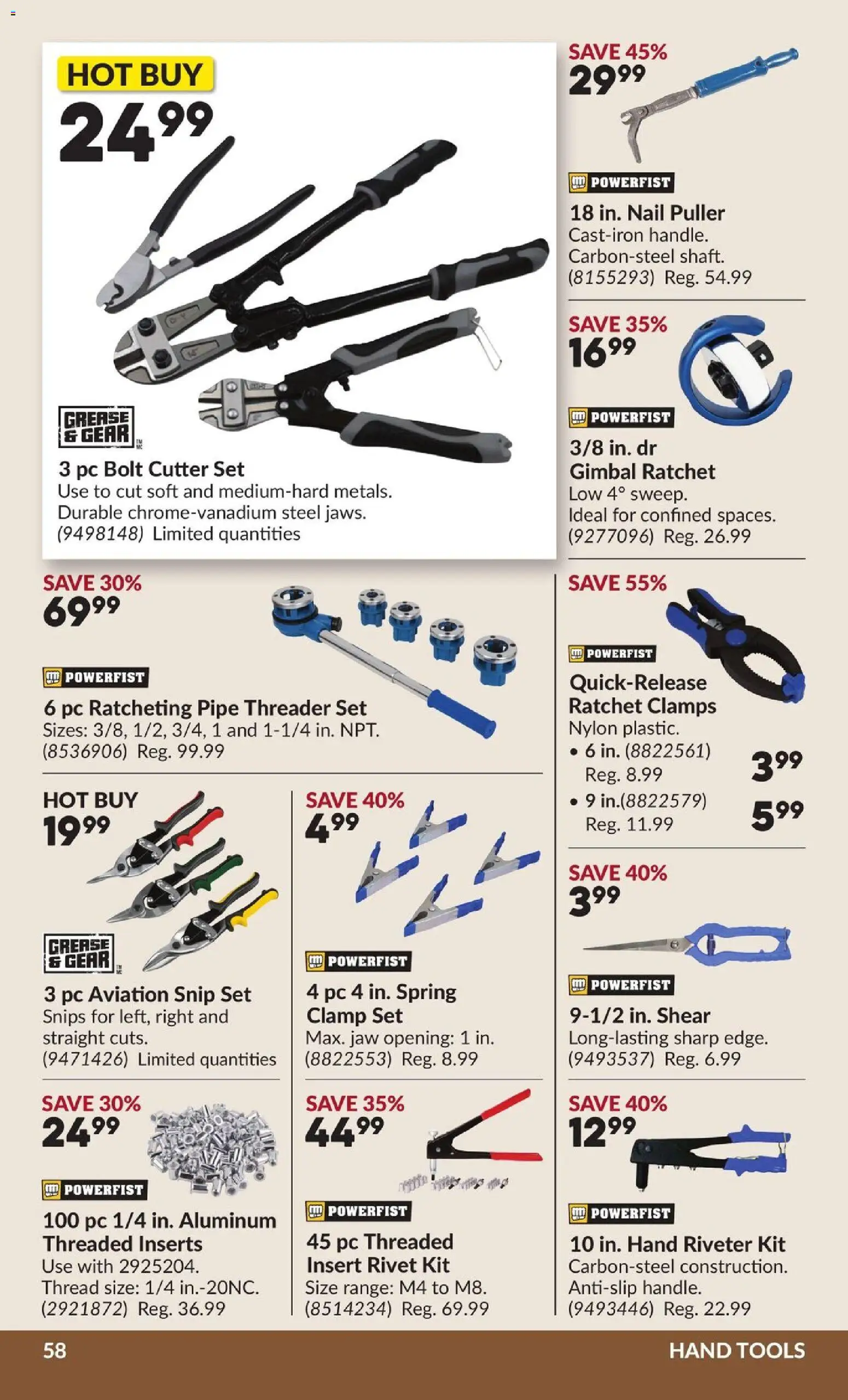 Princess Auto flyer valid from 07.04.2026 | Page: 64 | Products: PC, Cutter