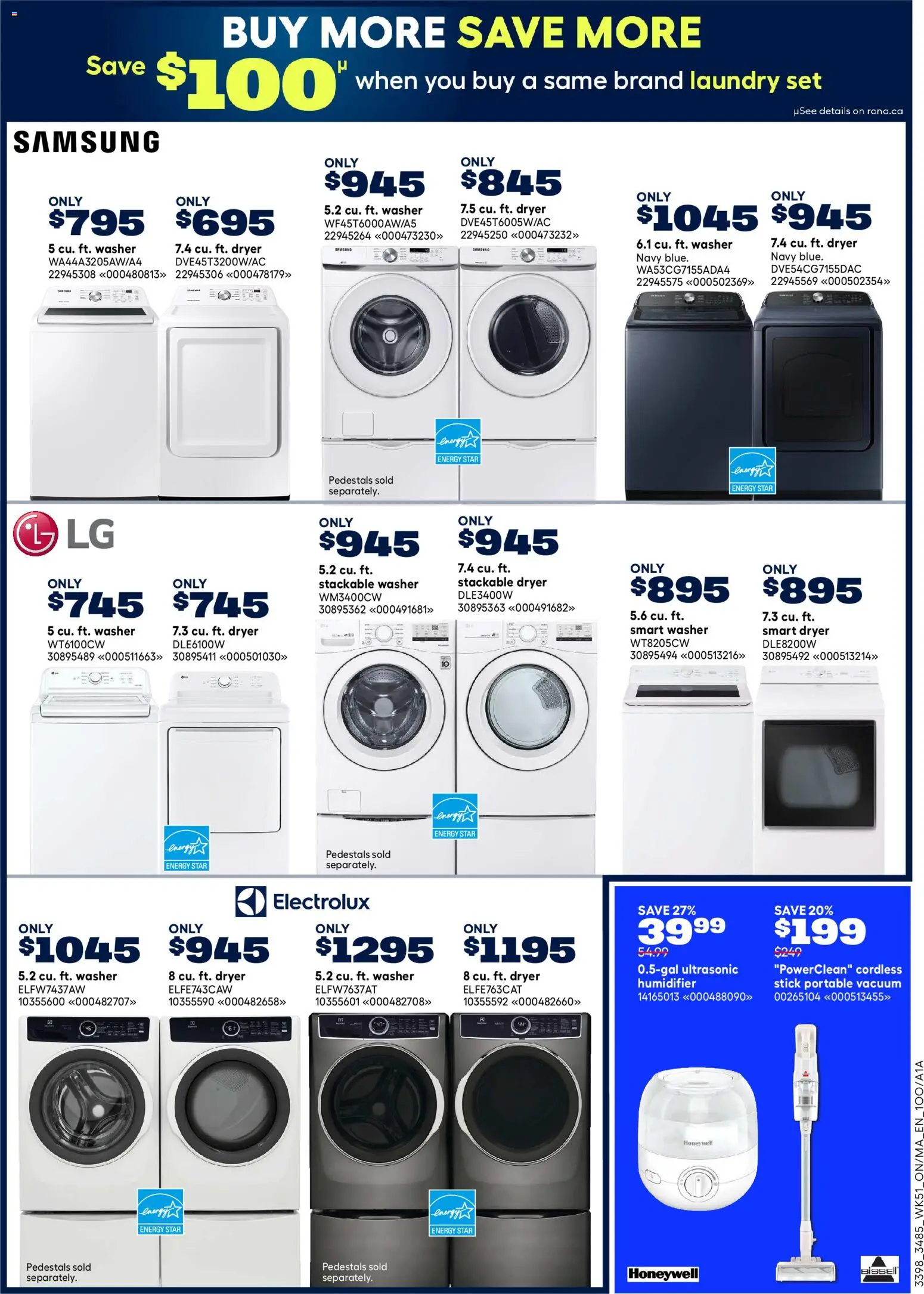 Rona flyer valid from 15.01.2026 | Page: 7 | Products: Dryer
