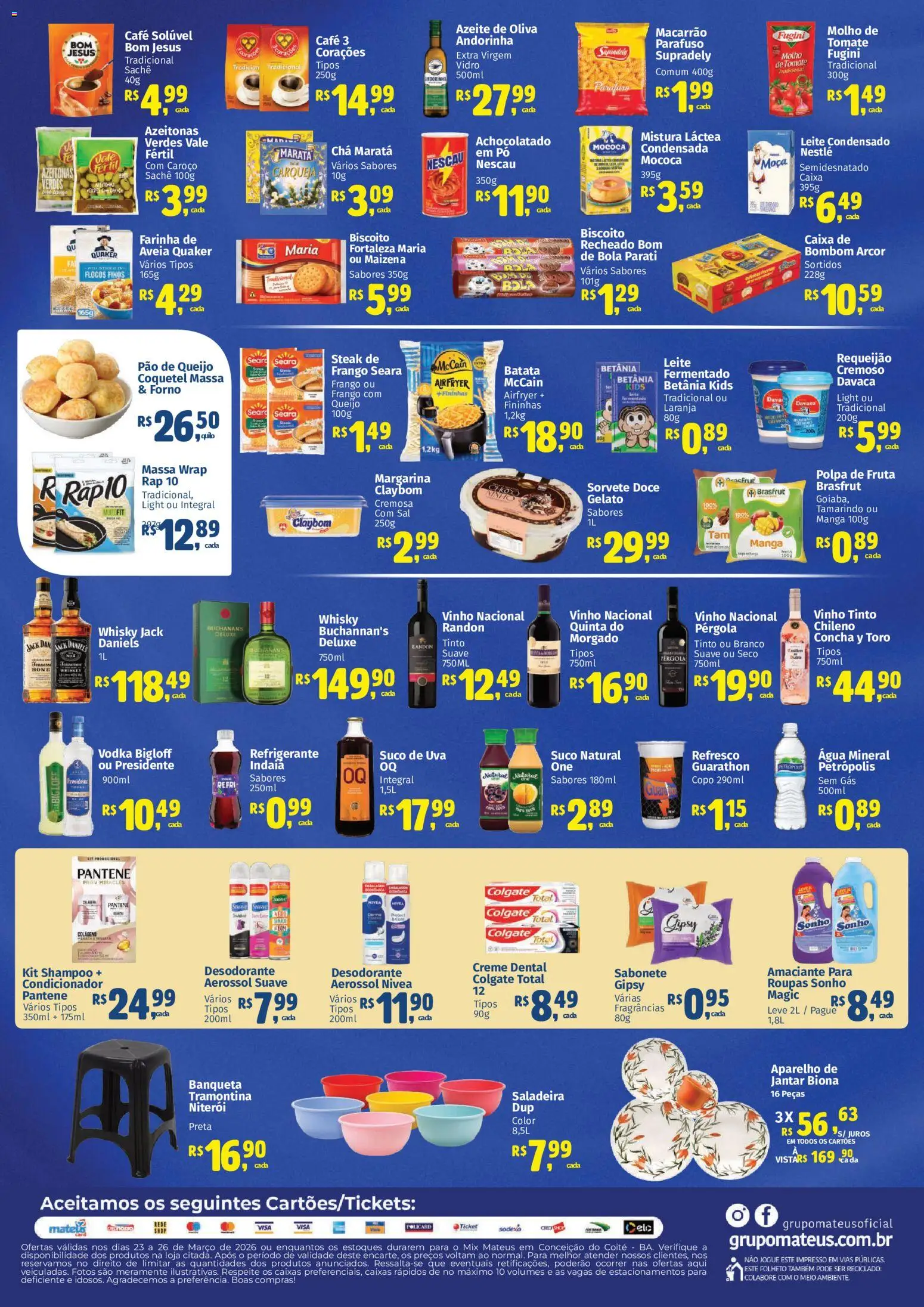 Mateus - Ofertas da semana de 23/03/2026 ? Não perca as melhores promoções! | Brasil