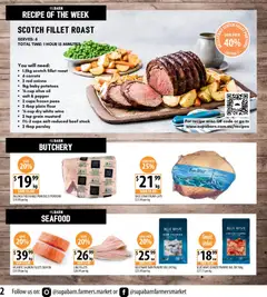 Preview of Supabarn catalogue  - valid from 01.04.2026 | Page: 2 | Products: Beef, Salmon, Scotch, Parsley