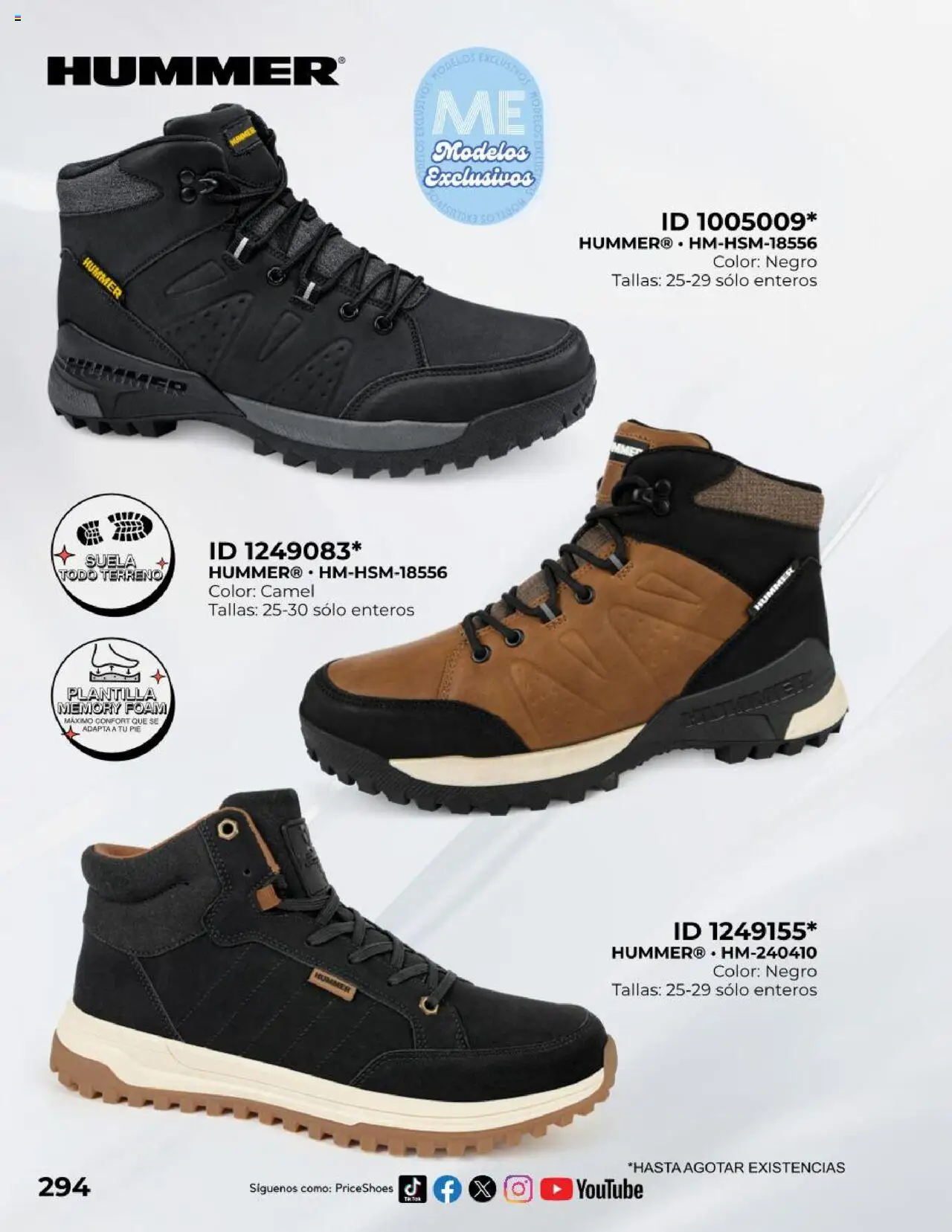 Nuevas ofertas de Price Shoes válidas en toda la República Mexicana desde el 19.10.2025. ¡Encuentra las mejores ofertas en Price Shoes catálogo Exclusivos 2025! | Página: 294