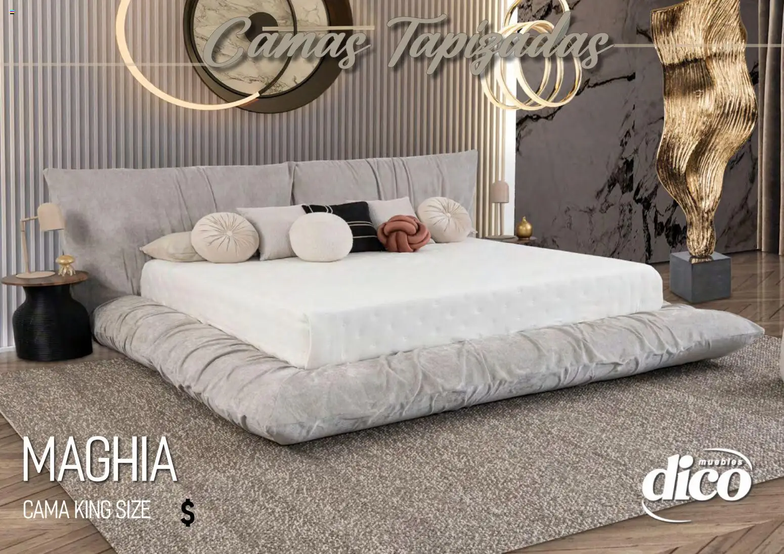 Nuevas ofertas de Muebles Dico válidas en toda la República Mexicana desde el 01.04.2026. ¡Encuentra las mejores ofertas en Muebles Dico catálogo Camas tapizadas ! | Página: 10
