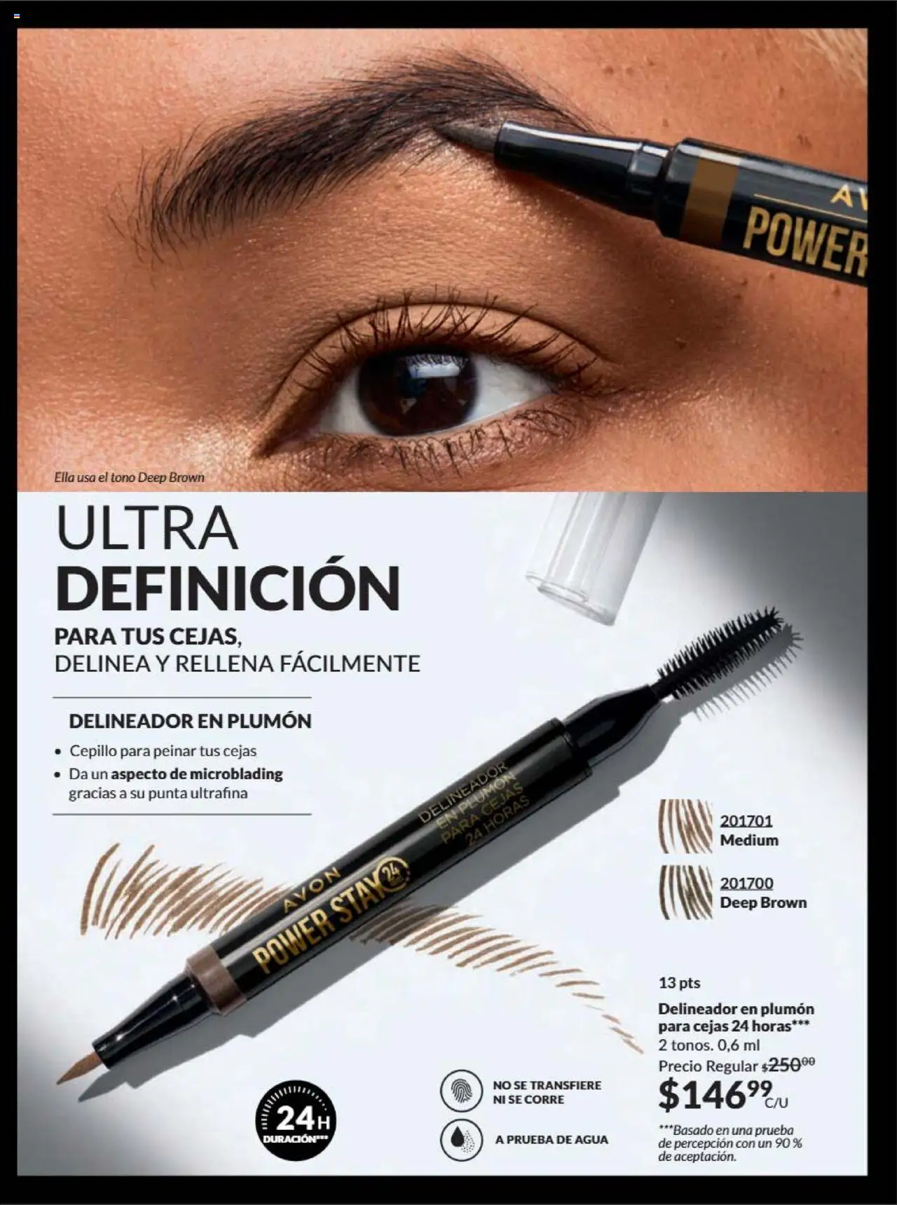 Nuevas ofertas de AVON válidas en toda la República Mexicana desde el 09.10.2025. ¡Encuentra las mejores ofertas en AVON - Campaña 16 2025! | Página: 37 | Productos: Cepillo, Agua, Delineador