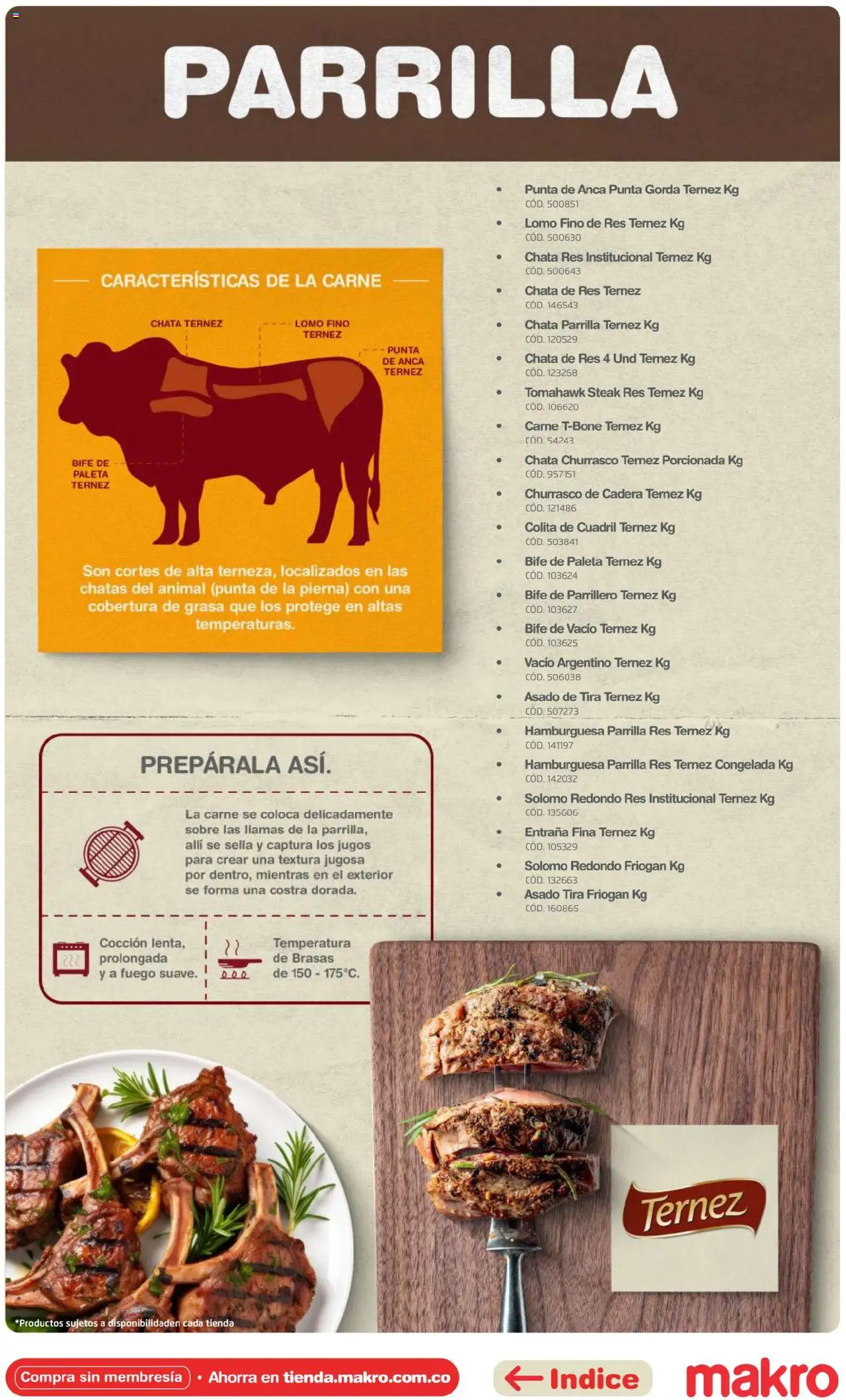Makro revista - valida desde el 16.04.2025 | Página: 13 | Productos: Parrilla, Sobre