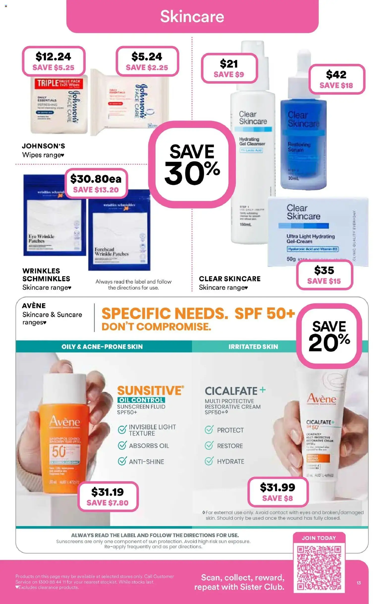 Priceline Pharmacy catalogue - valid from 01.12.2025 | Page: 13 | Products: Light, Oil, Sunscreen, Cream