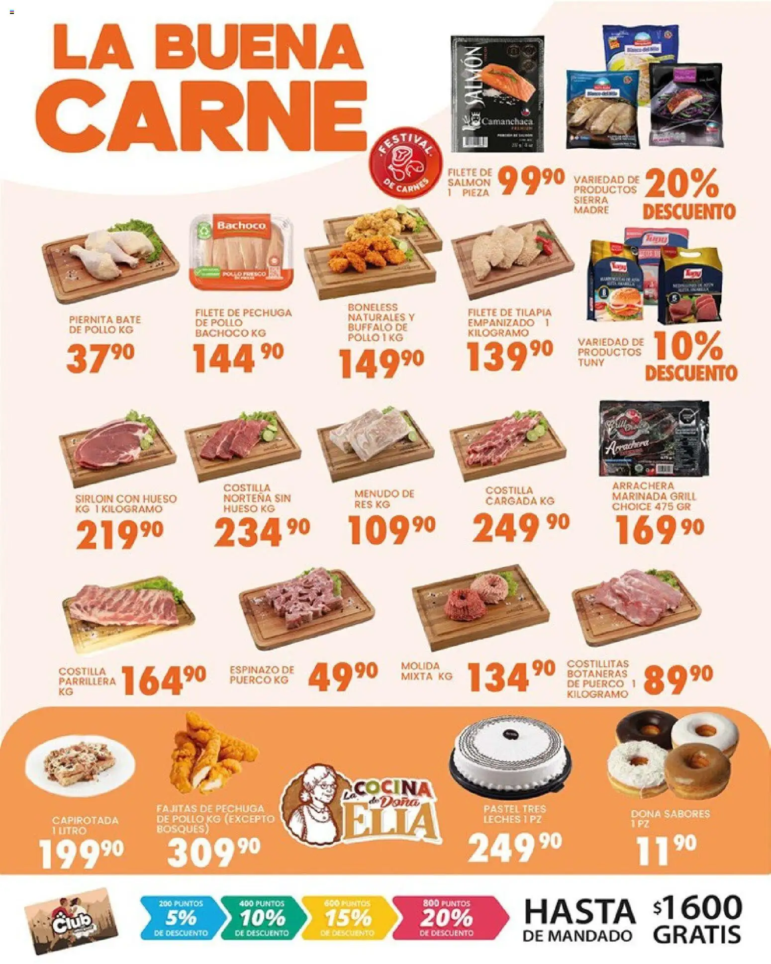 Nuevas ofertas de Alsuper válidas en toda la República Mexicana desde el 27.03.2026. ¡Encuentra las mejores ofertas en Alsuper folleto Chihuahua-Ciudad! | Página: 2 | Productos: Pollo, Pastel, Cocina, Sierra