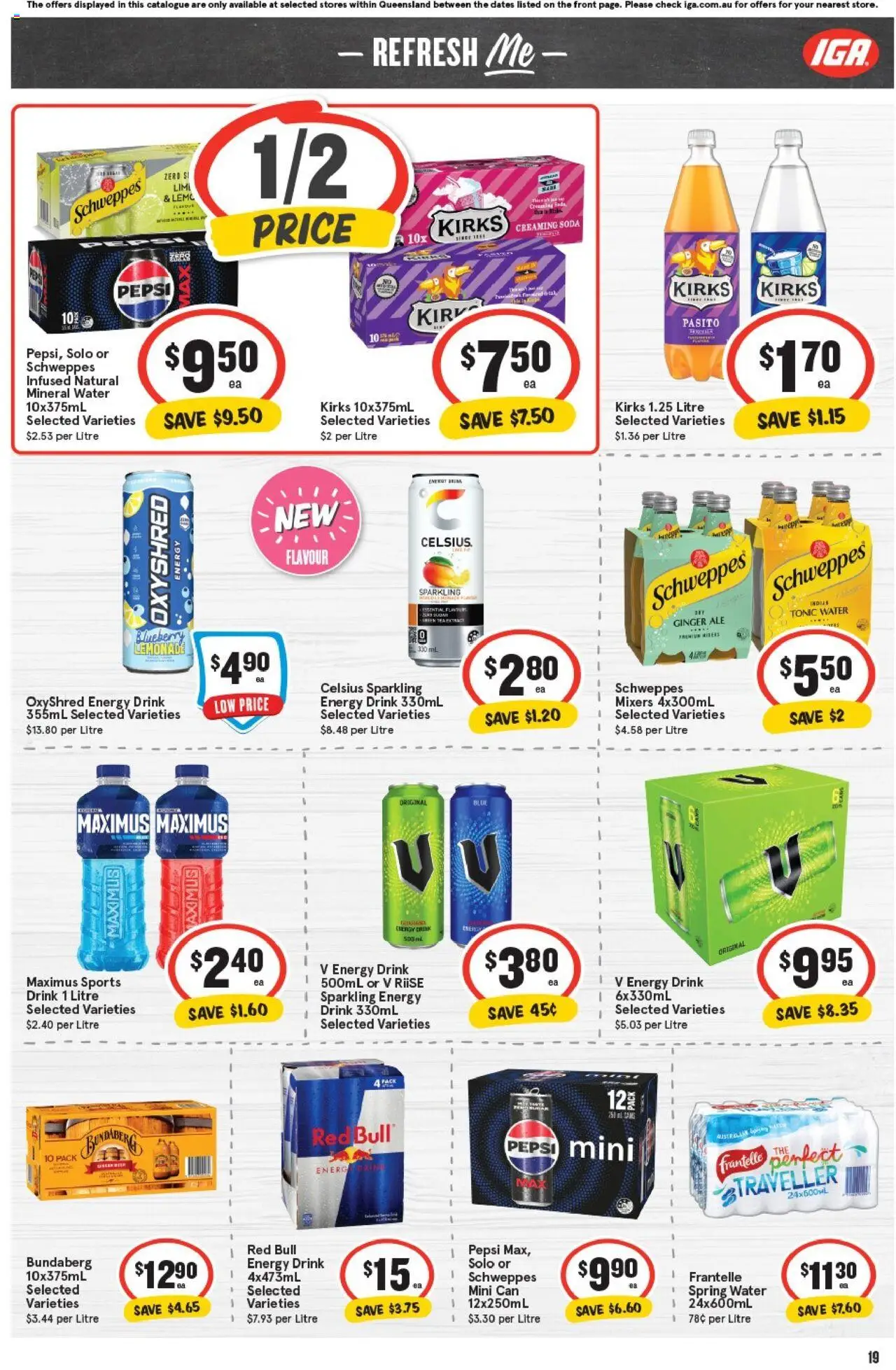 IGA catalogue - valid from 01.10.2025 | Page: 22 | Products: Butter, Oats, Cereal, Cream