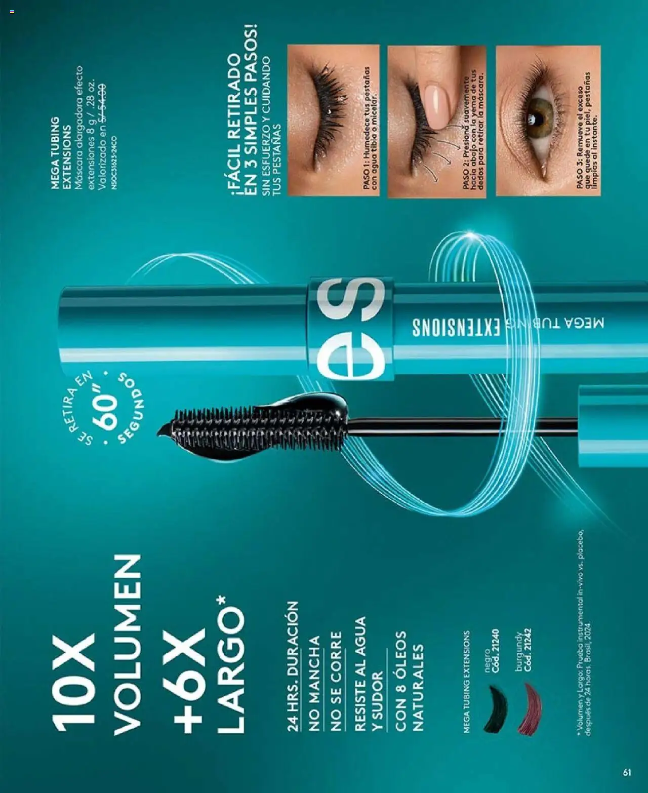 Catálogo Ésika válido desde 29.07.2025 | Página: 61 | Productos: Máscara