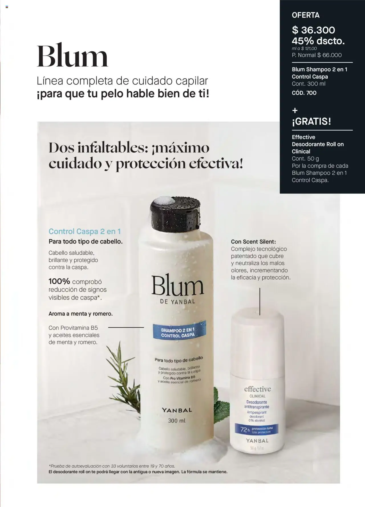 Yanbal revista - valida desde el 11.10.2025 | Página: 101 | Productos: Té, Desodorante, Antitranspirante, Tintura