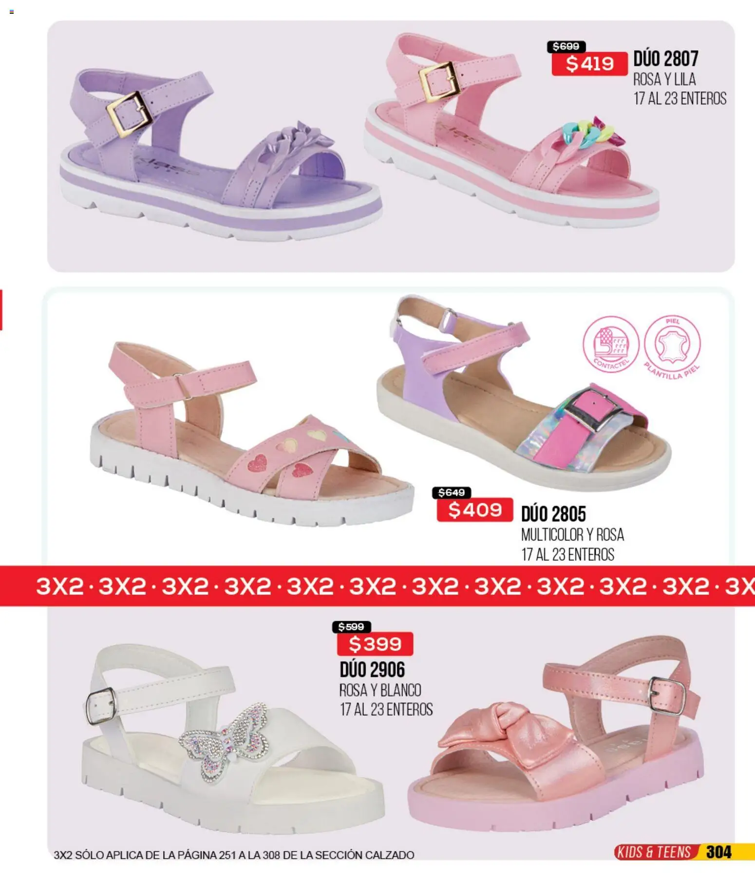 Nuevas ofertas de Cklass válidas en toda la República Mexicana desde el 12.01.2026. ¡Encuentra las mejores ofertas en Cklass catálogo Mega Ofertas Calzado! | Página: 305