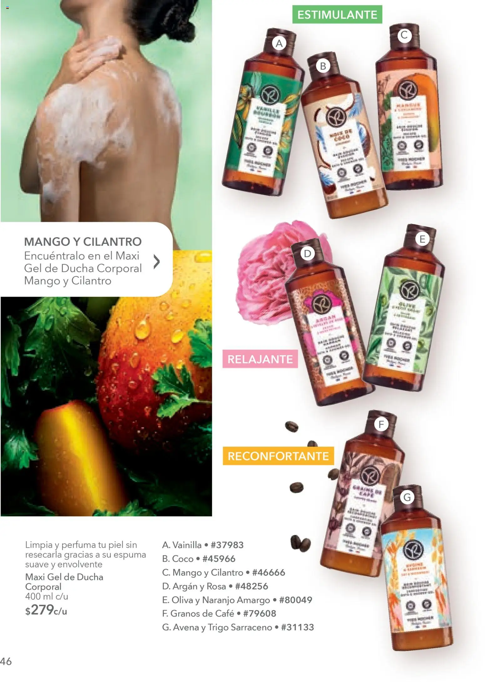 Nuevas ofertas de Yves Rocher válidas en toda la República Mexicana desde el 10.02.2026. ¡Encuentra las mejores ofertas en Yves Rocher campaña 3 2026! | Página: 42 | Productos: Avena, Mango, Café, Espuma