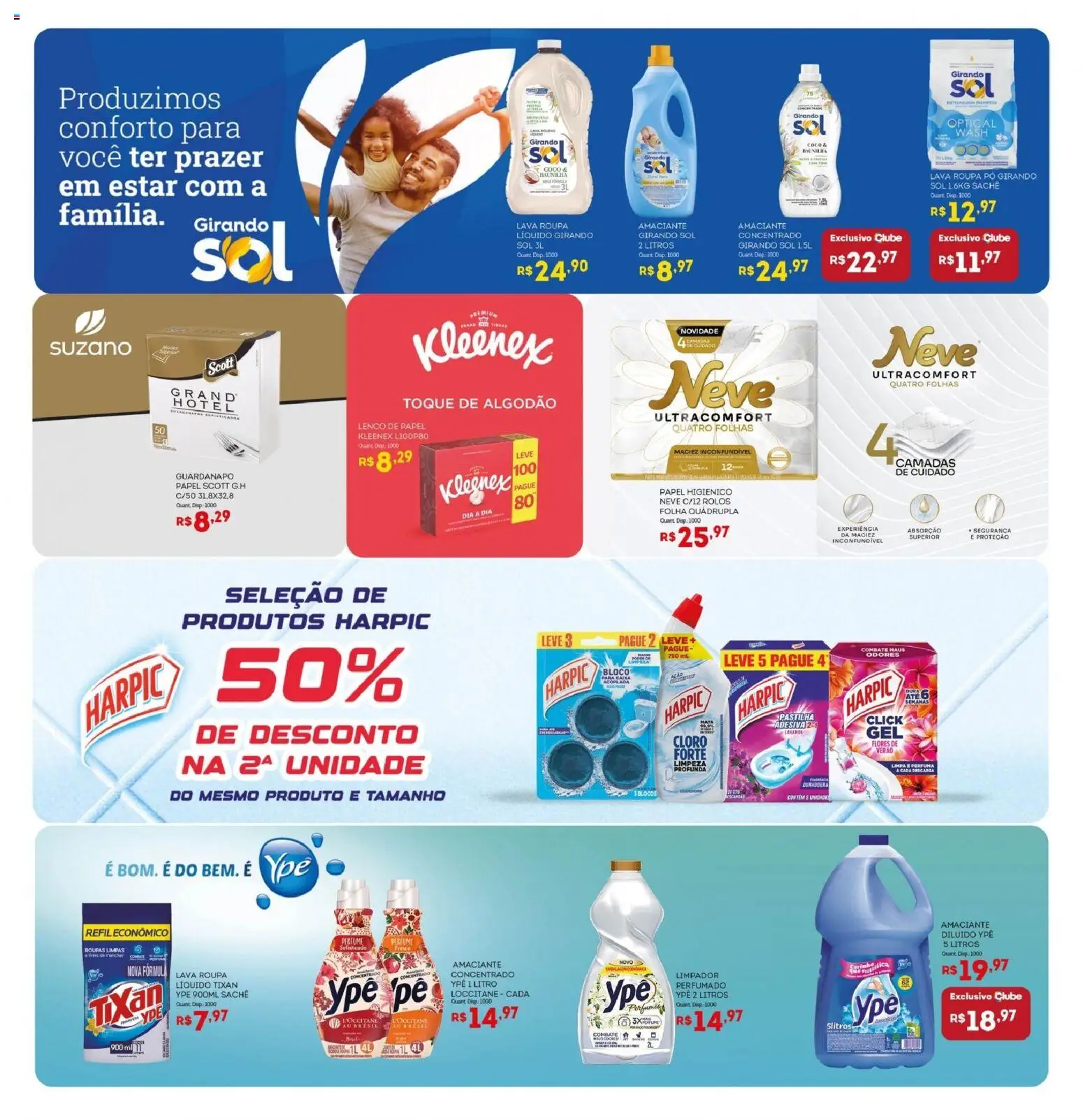 Bistek Supermercados Folheto - válido de 11.02.2026 | Página: 17 | Produtos: Coco, Girando sol, Roupas, Algodão