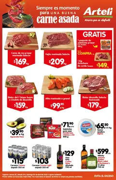 Vista previa de Arteli folleto Carne Valles, nuevo folleto de la tienda, válido en México a partir del 03.04.2026