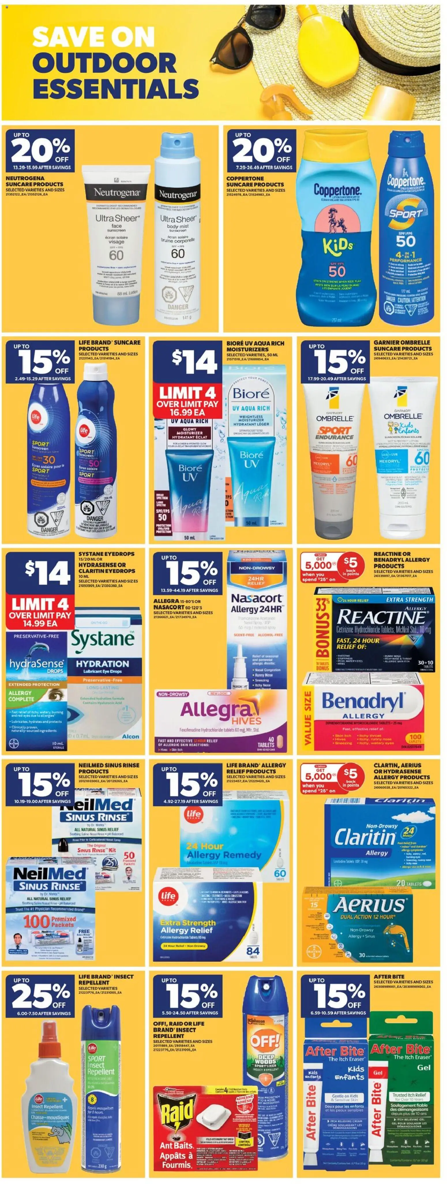 Real Canadian Superstore flyer valid from 30.04.2026 | Page: 31 | Products: Cream, Sunscreen