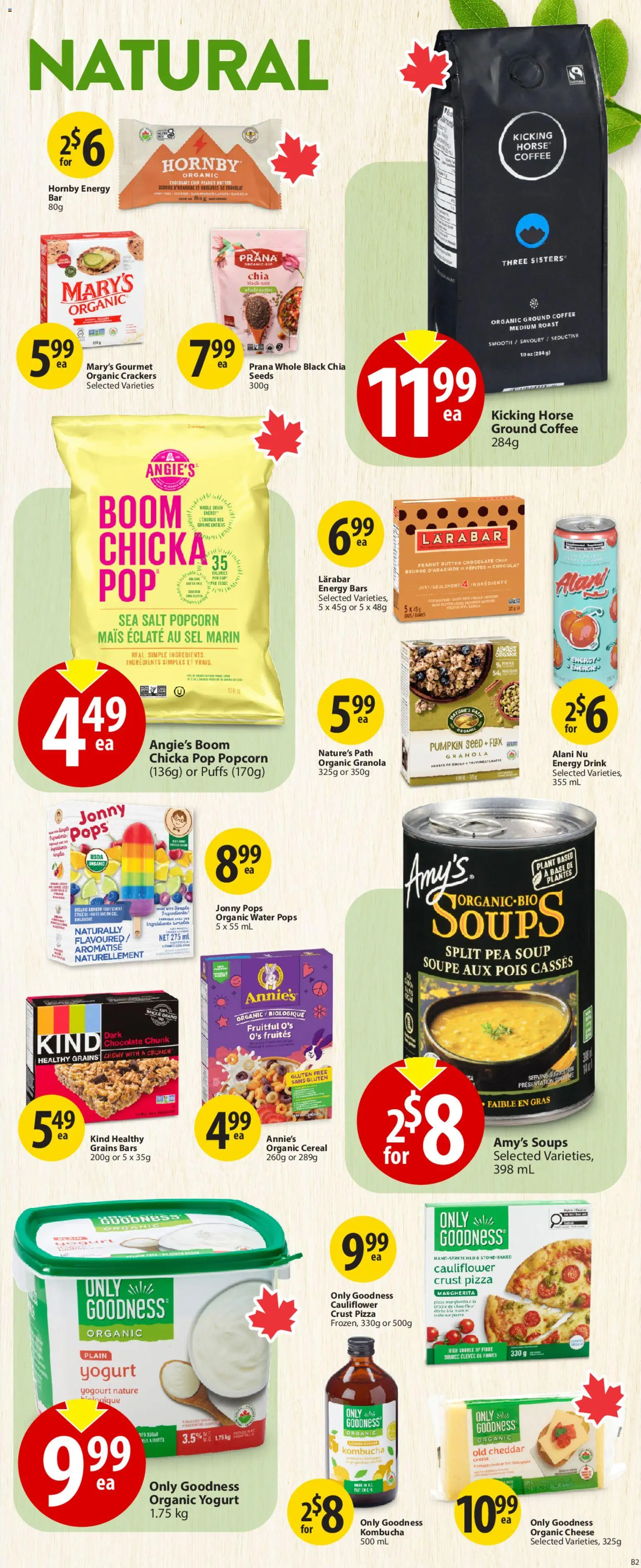 Save on foods flyer valid from 26.02.2026 | Page: 23 | Products: Butter, Chocolate, Pumpkin, Pizza