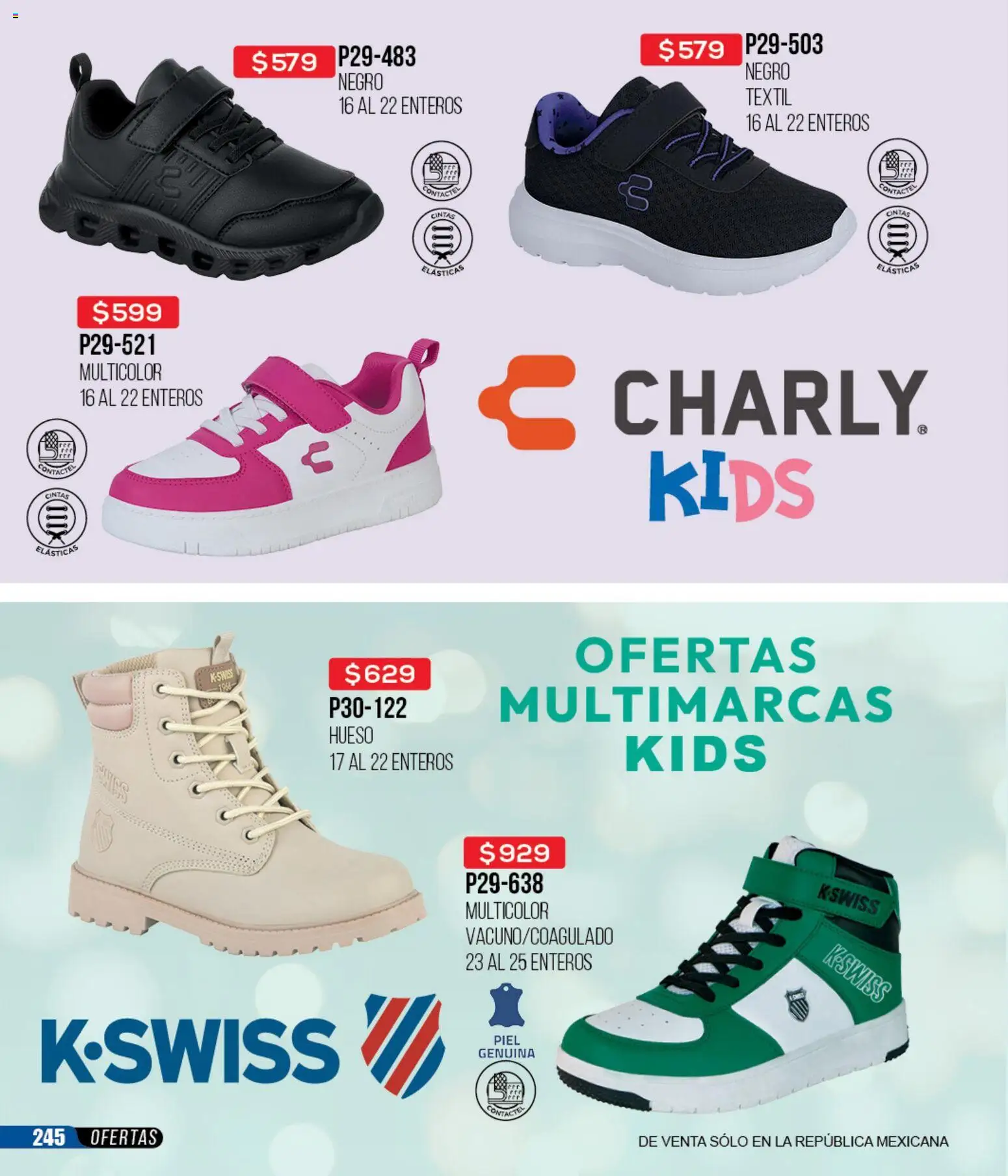 Nuevas ofertas de Cklass válidas en toda la República Mexicana desde el 12.01.2026. ¡Encuentra las mejores ofertas en Cklass catálogo Mega Ofertas Calzado! | Página: 246