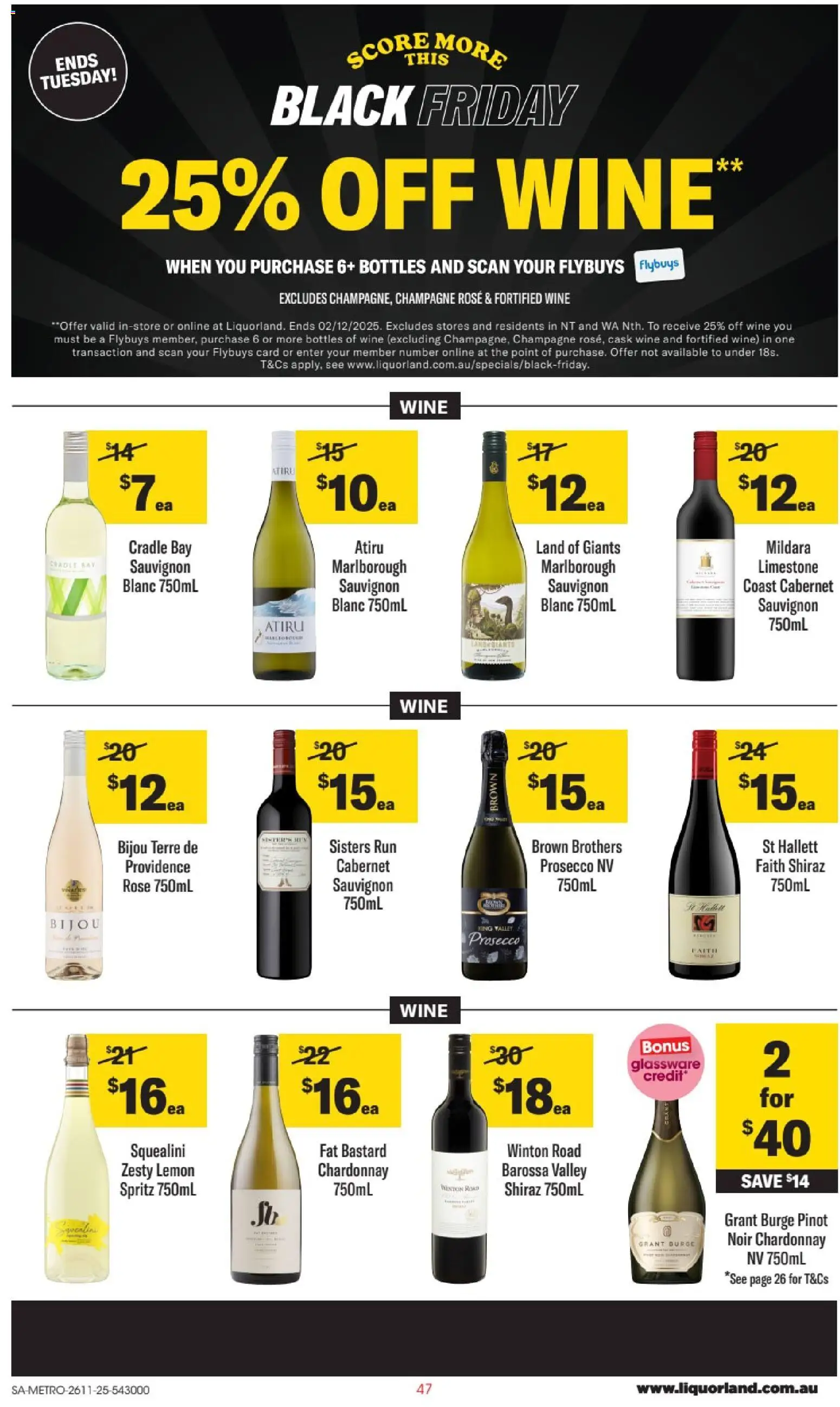 Liquorland catalogue - valid from 26.11.2025 | Page: 2 | Products: Glassware, Wine, Lemon