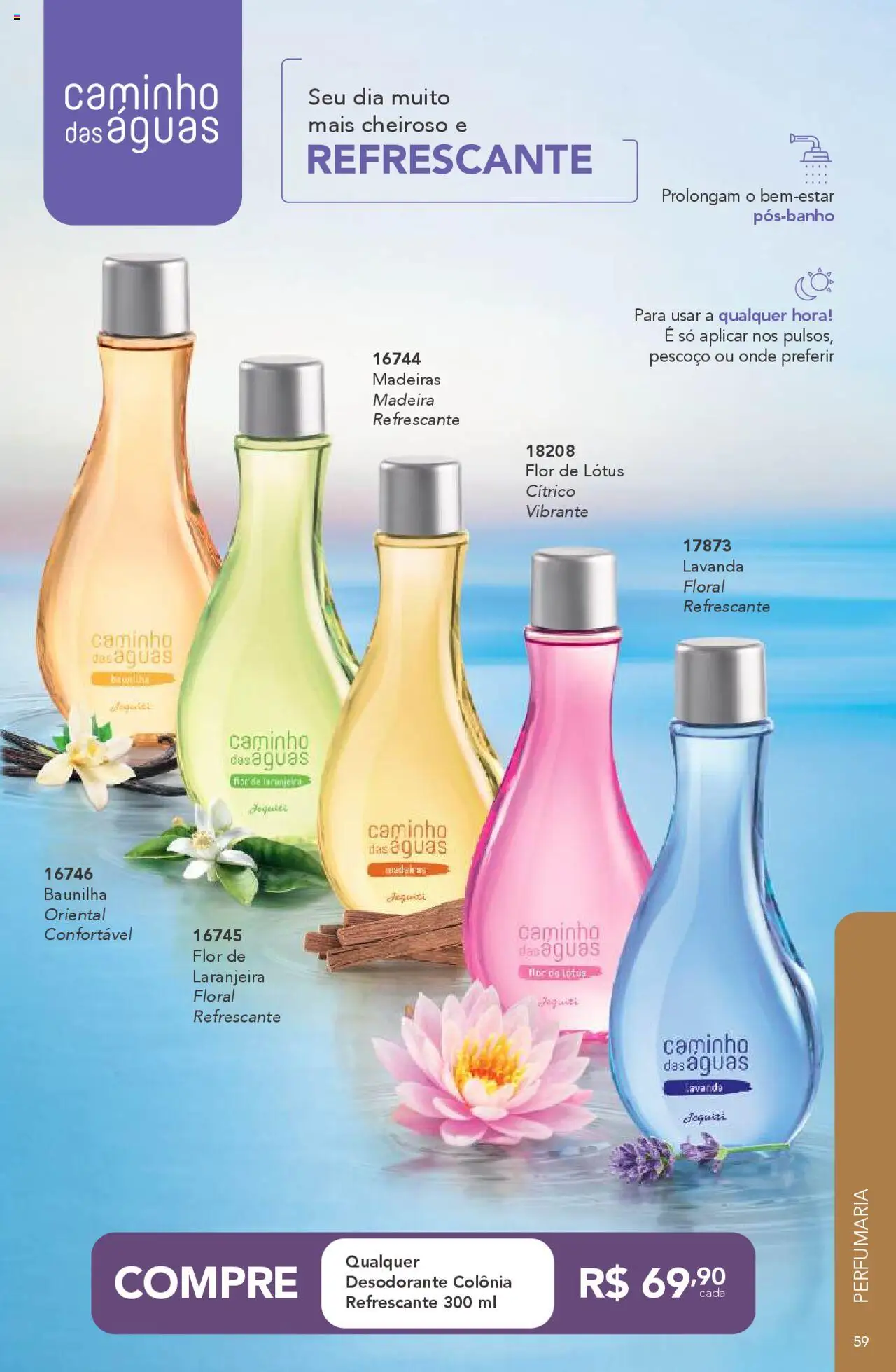 Jequiti Folheto - válido de 03.10.2025 | Página: 59 | Produtos: Madeiras, Desodorante