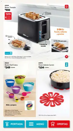 Nuevas ofertas de Betterware válidas en toda la República Mexicana desde el 04.08.2025. ¡Encuentra las mejores ofertas en Betterware - Campaña 8 2025! | Página: 71 | Productos: Pan, Parrilla, Pinza