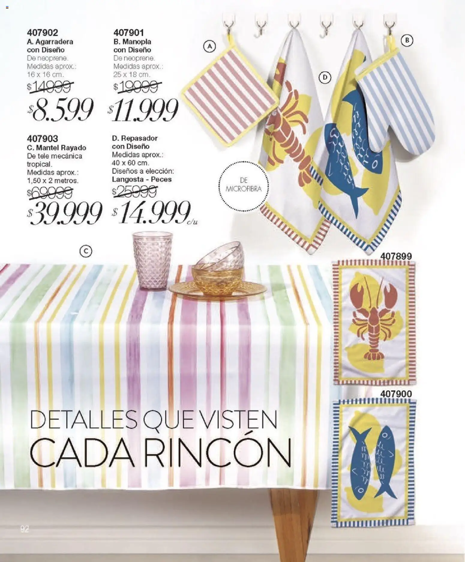 Violetta - Violetta Cosméticos │ válido desde el 05.02.2026 | Página: 92 | Productos: Repasador, Manopla, Mantel