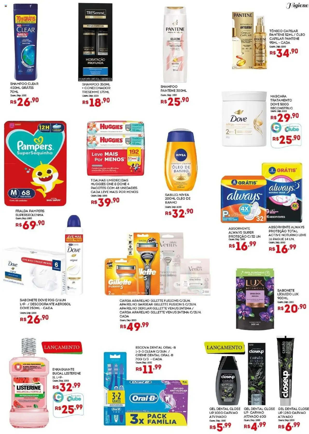 Bistek Supermercados Folheto - válido de 30.07.2025 | Página: 19 | Produtos: Melancia, Tônico, Hortelã, Absorvente