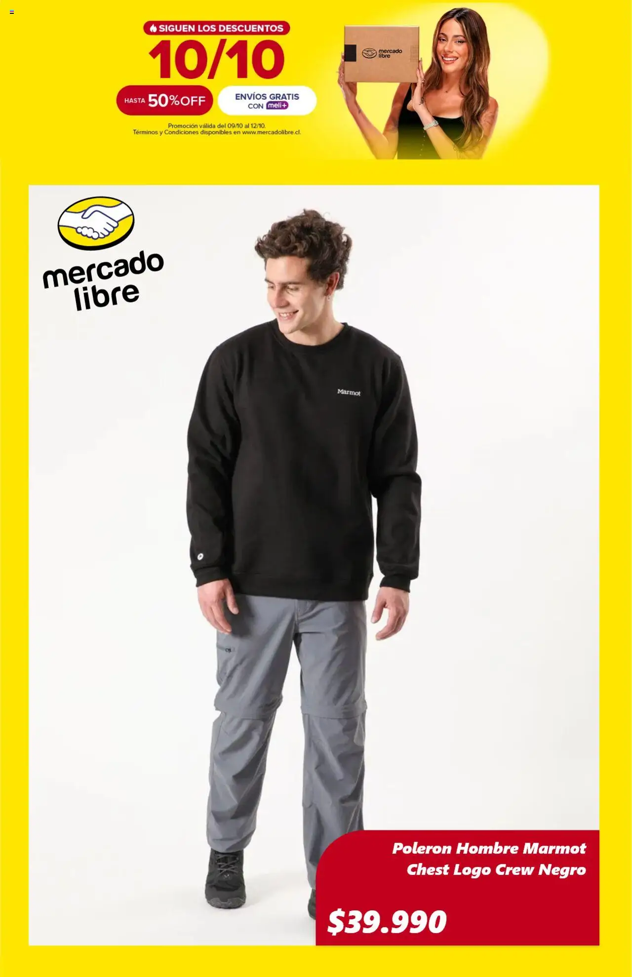 Mercado Libre ofertas  │ válido desde el 09.10.2025 | Página: 3 | Productos: Poleron