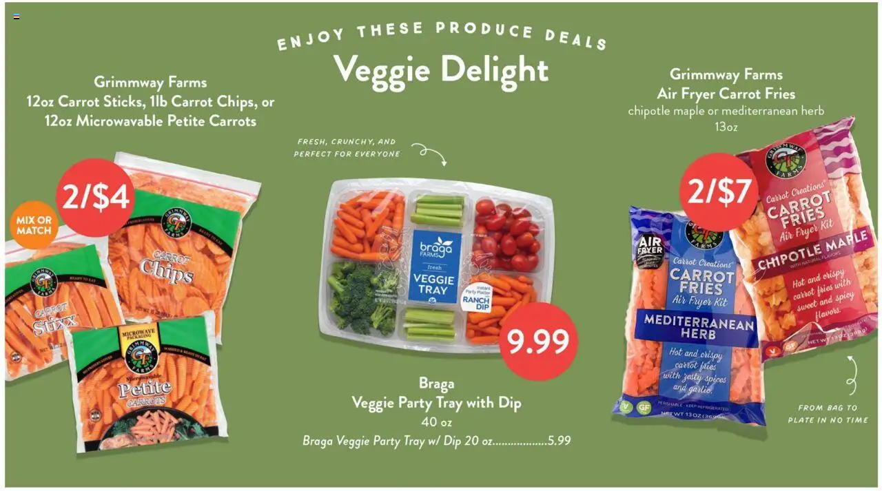 Fresh Thyme Weekly Ad - valid from 22.10.2025 | Page: 4 | Products: Fryer, Microwave, Carrot, Spices