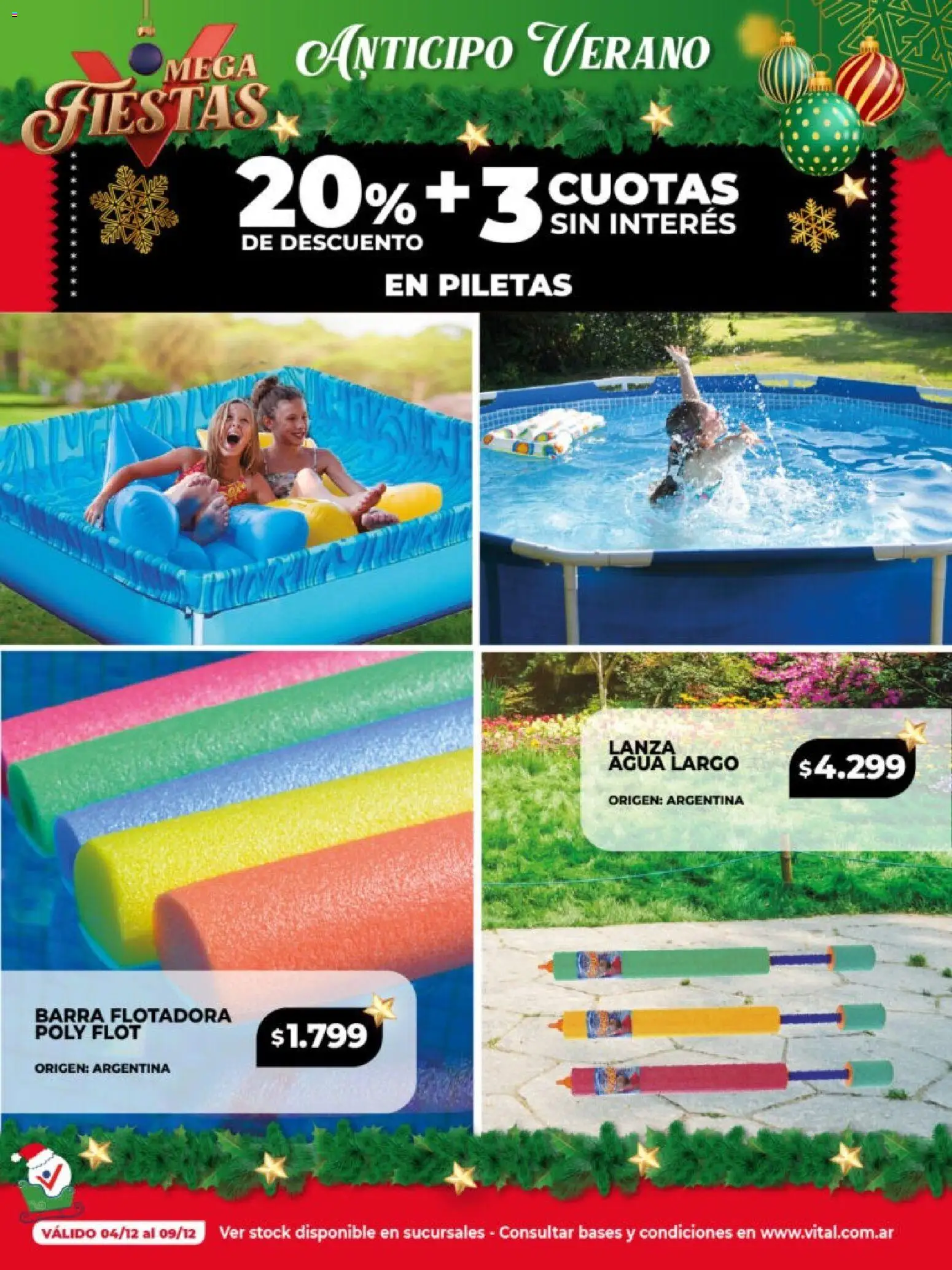 Vital - Especial Navidad │ válido desde el 10.12.2025 | Página: 9 | Productos: Agua
