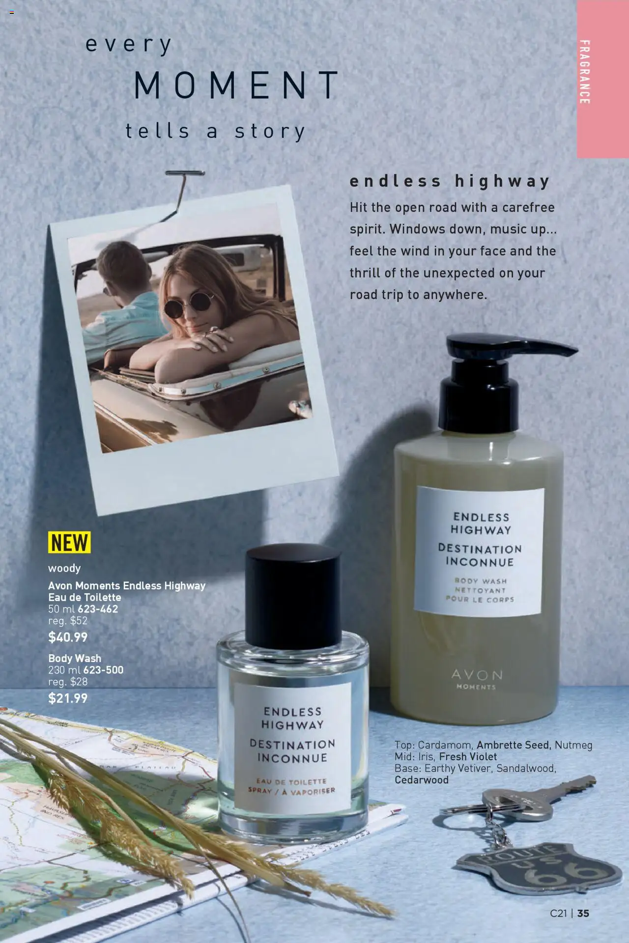 Avon flyer valid from 09.10.2025 | Page: 35 | Products: Fragrance, Eau de toilette, Body wash, Toilette