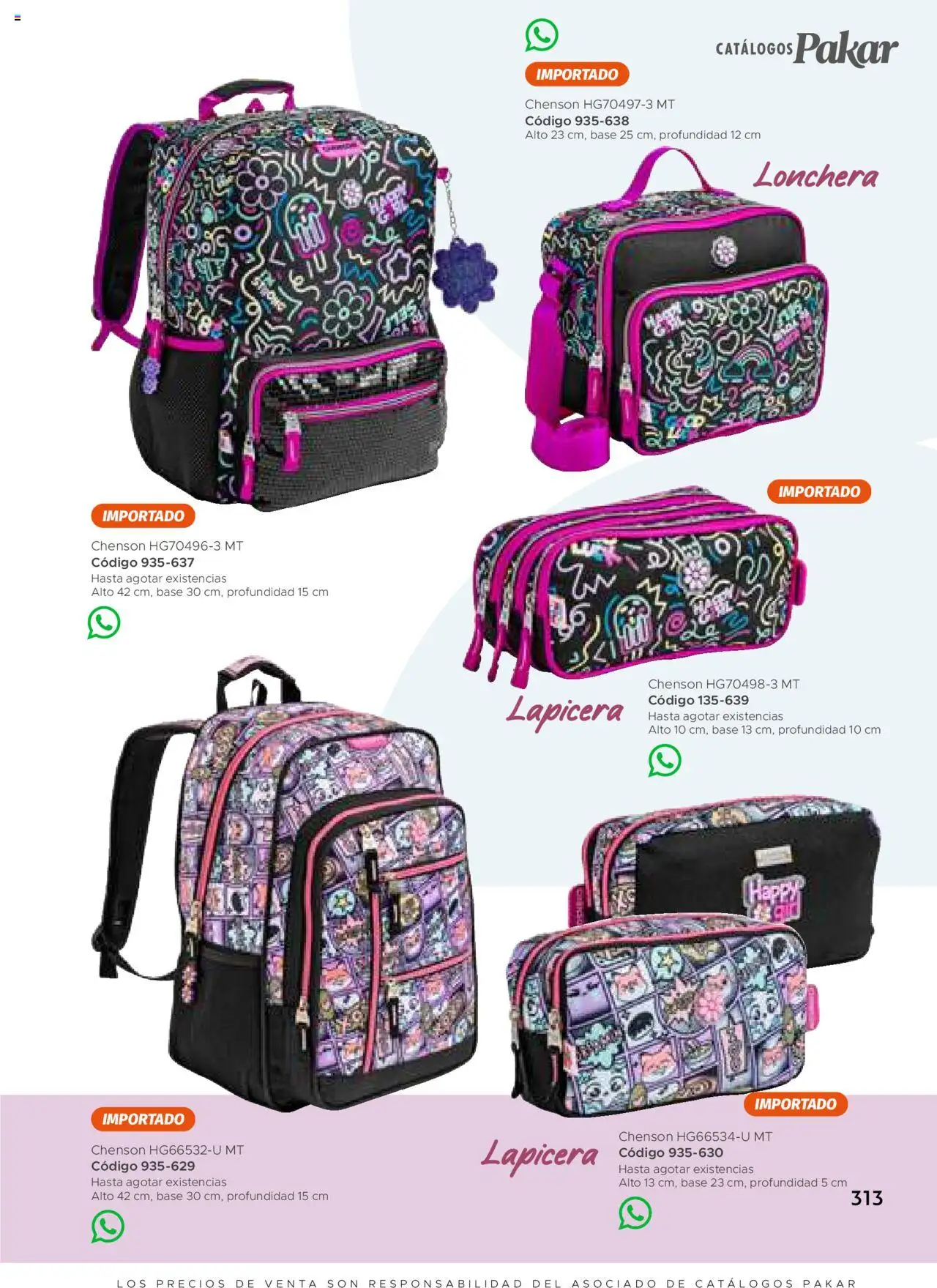 Nuevas ofertas de SC Pakar válidas en toda la República Mexicana desde el 24.07.2025. ¡Encuentra las mejores ofertas en SC Pakar - Catálogo Casual otoño / invierno! | Página: 313
