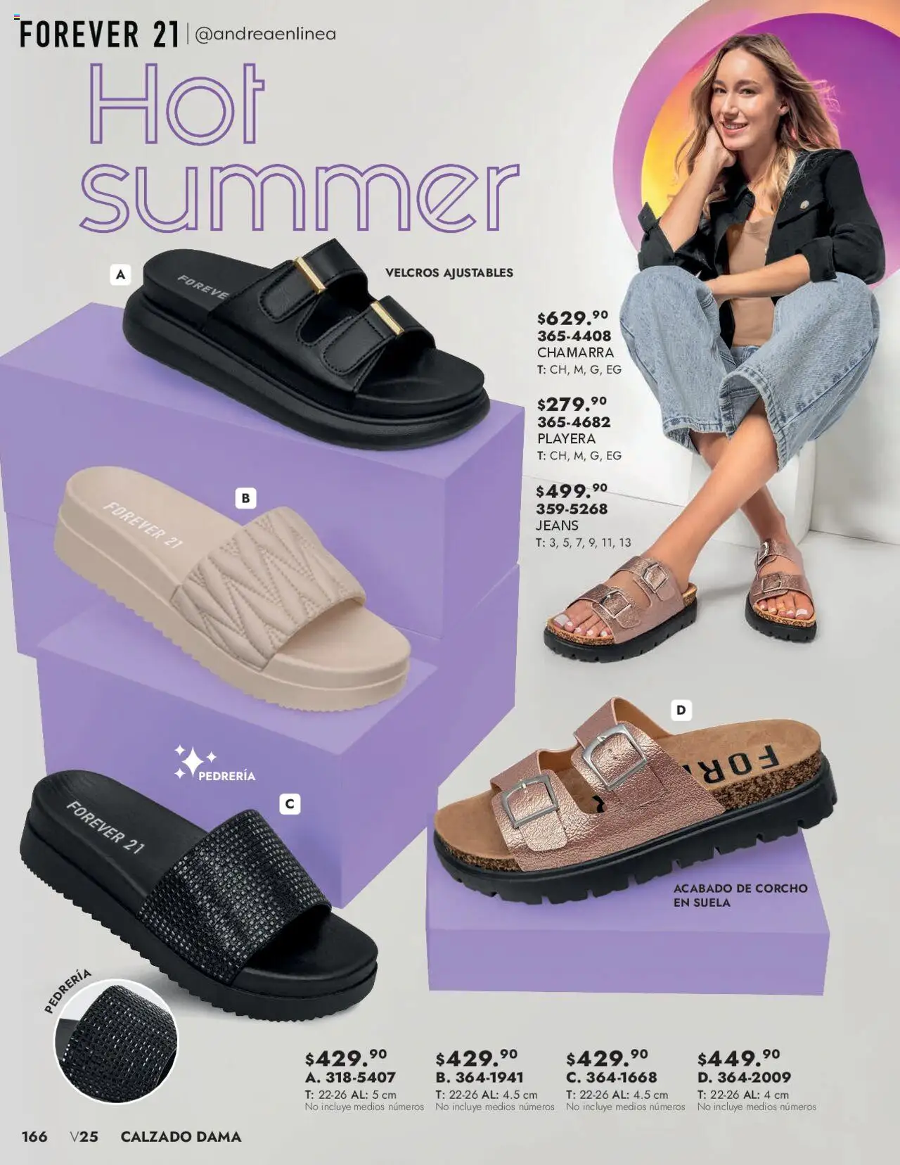 Nuevas ofertas de Andrea válidas en toda la República Mexicana desde el 23.06.2025. ¡Encuentra las mejores ofertas en Andrea catálogo Forever 21! | Página: 6 | Productos: Chamarra, Playera