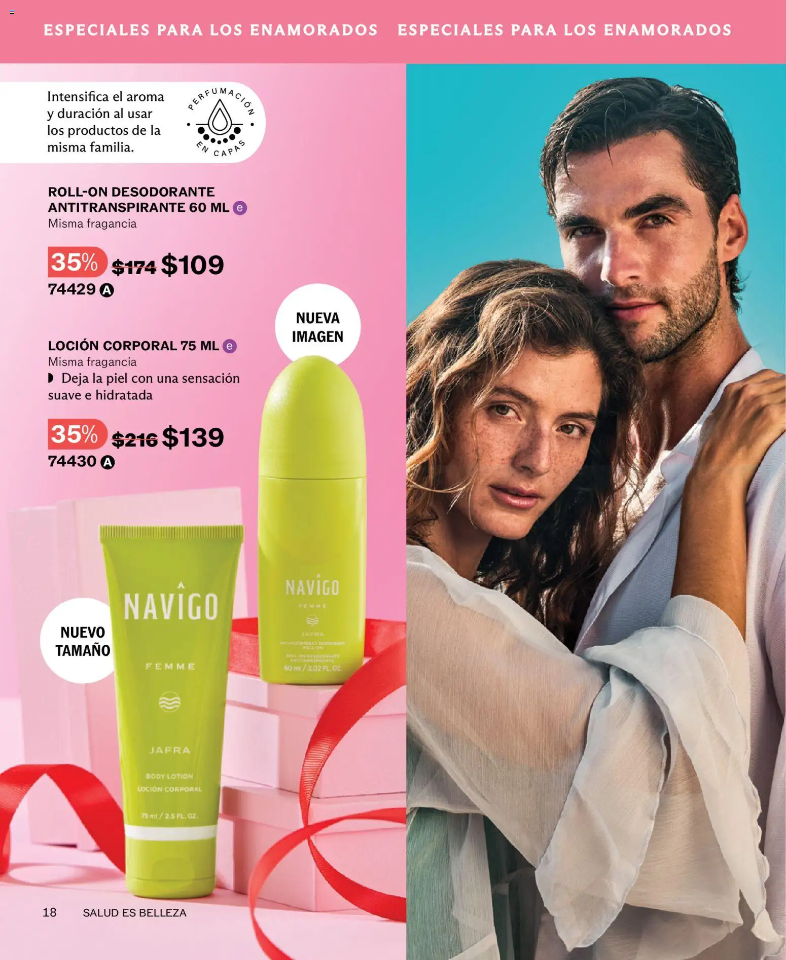 Nuevas ofertas de JAFRA válidas en toda la República Mexicana desde el 01.01.2026. ¡Encuentra las mejores ofertas en JAFRA catálogo! | Página: 18