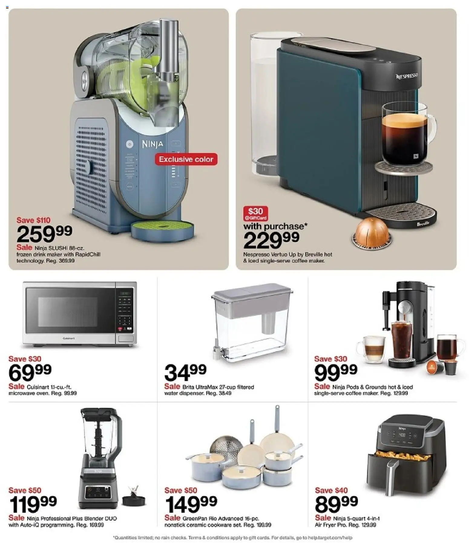 Target Weekly Ad - valid from 19.04.2026 | Page: 26 | Products: Fryer, Coffee, Blender, Microwave