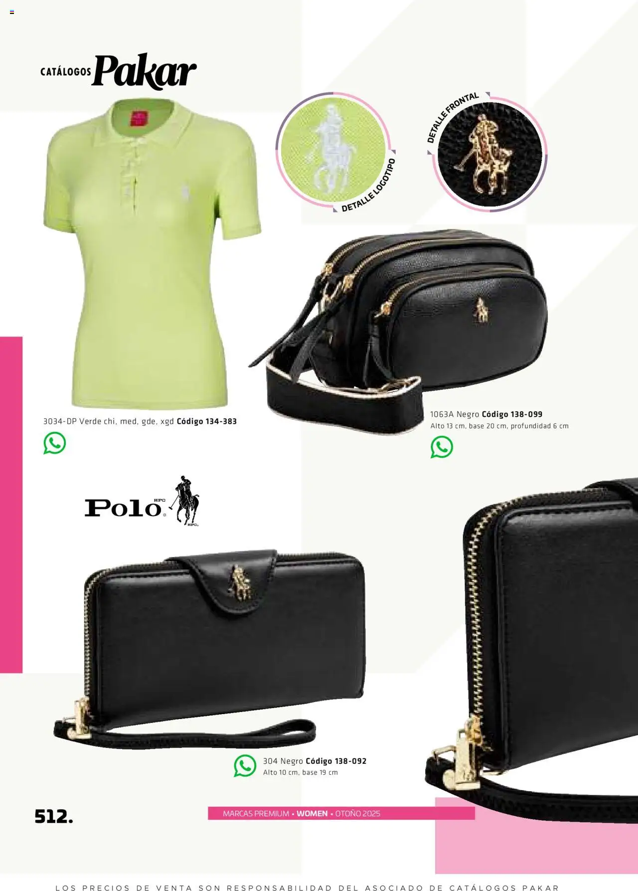 Nuevas ofertas de SC Pakar válidas en toda la República Mexicana desde el 29.08.2025. ¡Encuentra las mejores ofertas en SC Pakar - Catálogo Otoño Women! | Página: 512