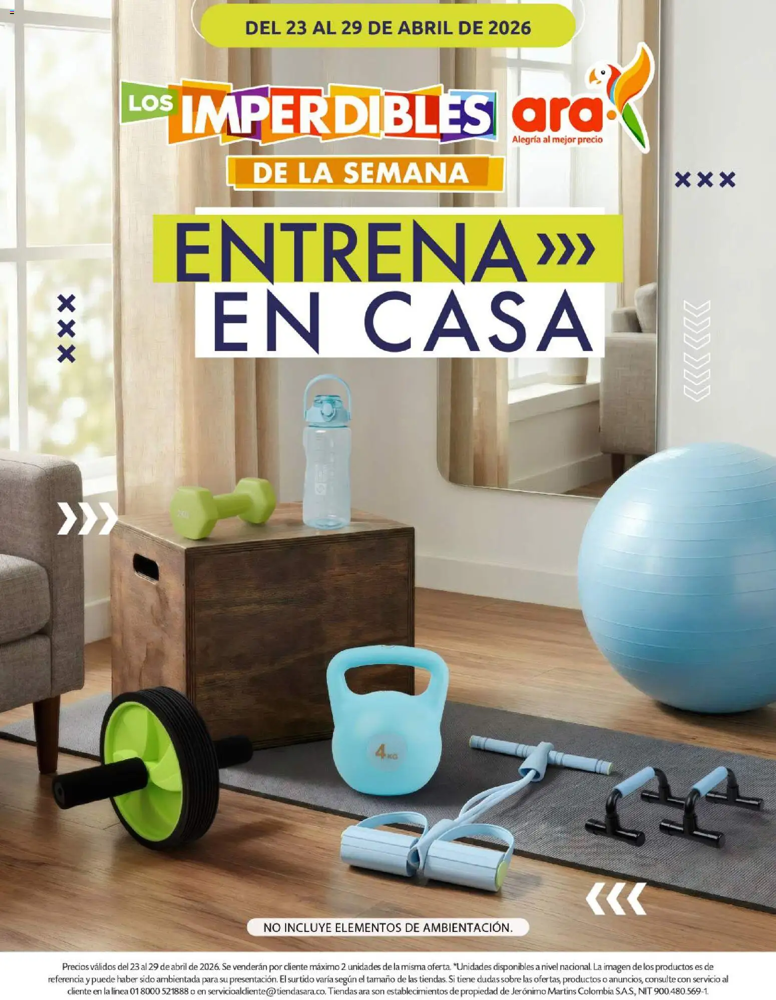 Ara revista - valida desde el 23.04.2026 | Página: 1