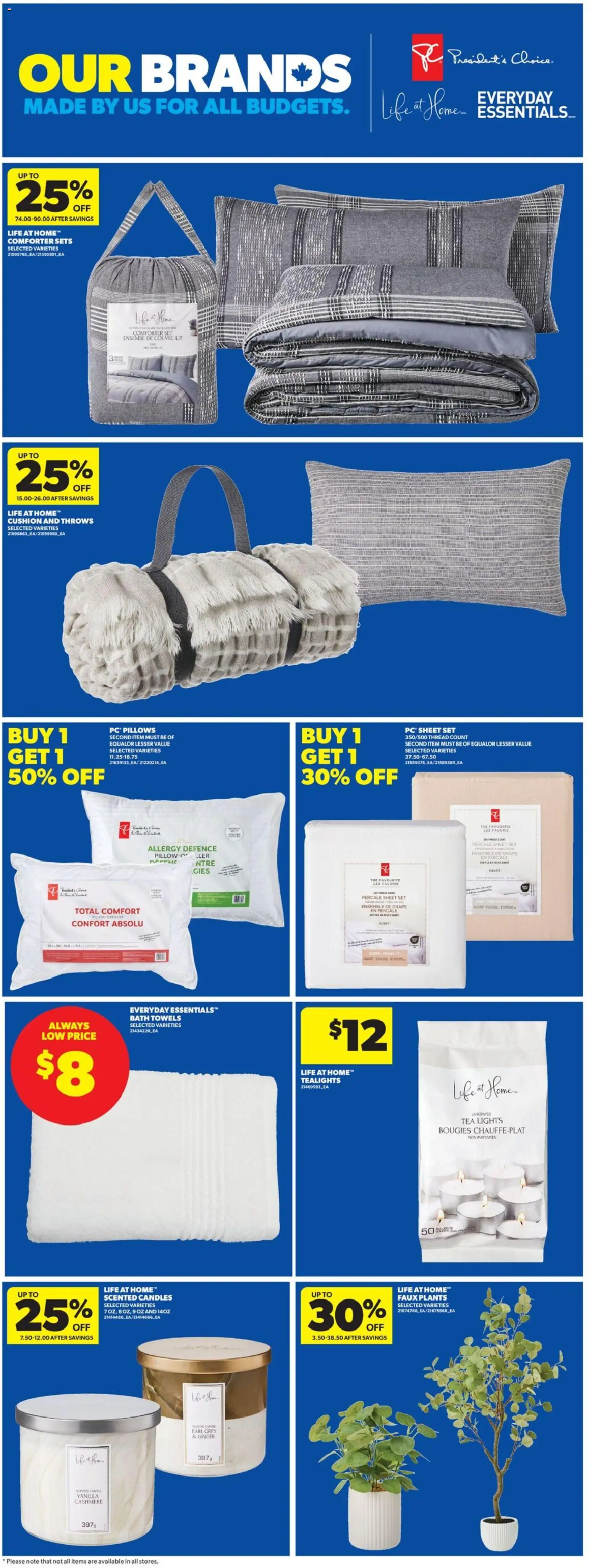 Real Canadian Superstore flyer valid from 15.01.2026 | Page: 15 | Products: Tea, Bath