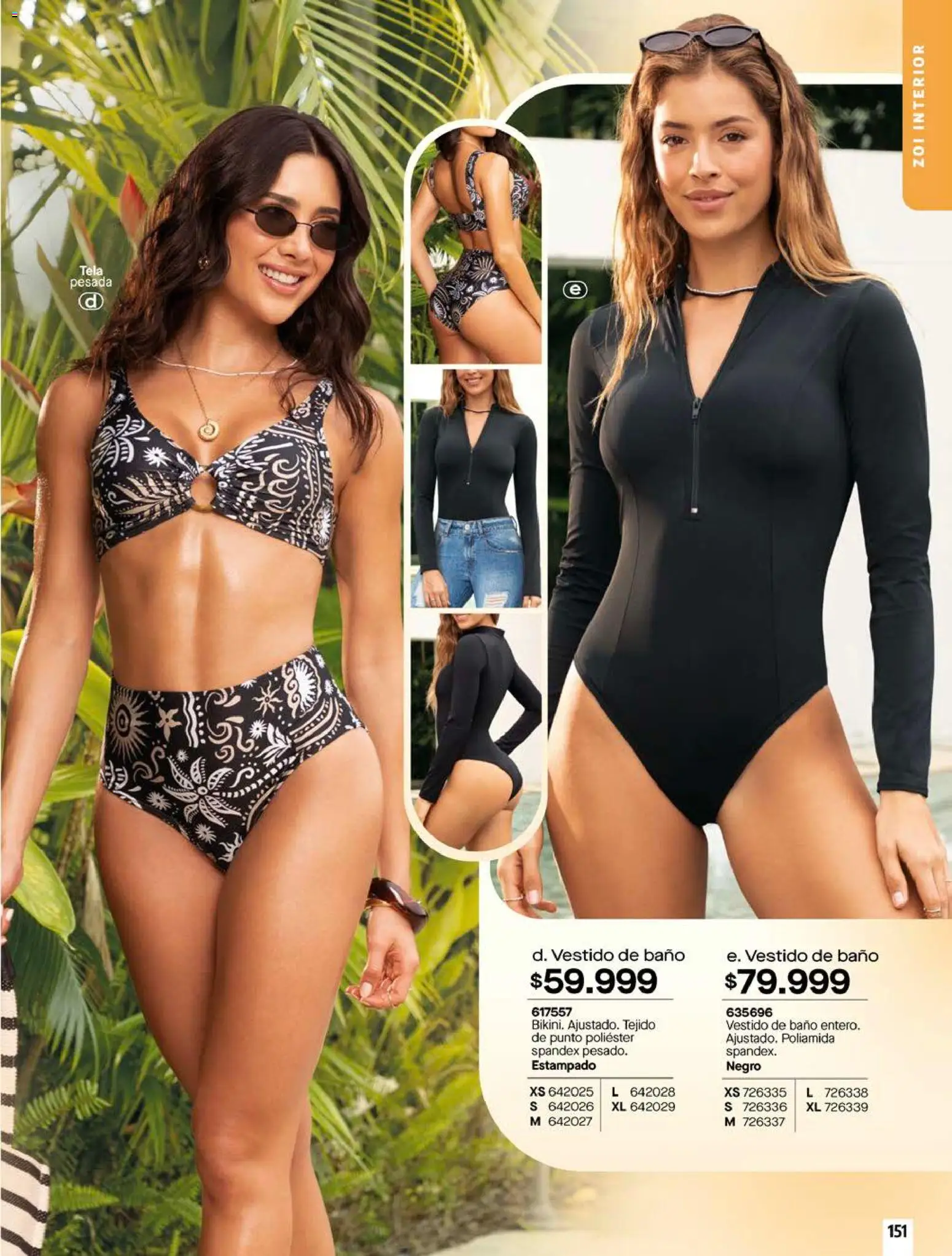Pacifika revista - valida desde el 01.08.2026 | Página: 151 | Productos: Baño, Vestido, Vestido de baño