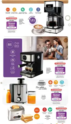 Cooperativa Obrera CoopeHogar │ válido desde el 14.07.2025 | Página: 30 | Productos: Cafetera, Tostadora, Leche, Café