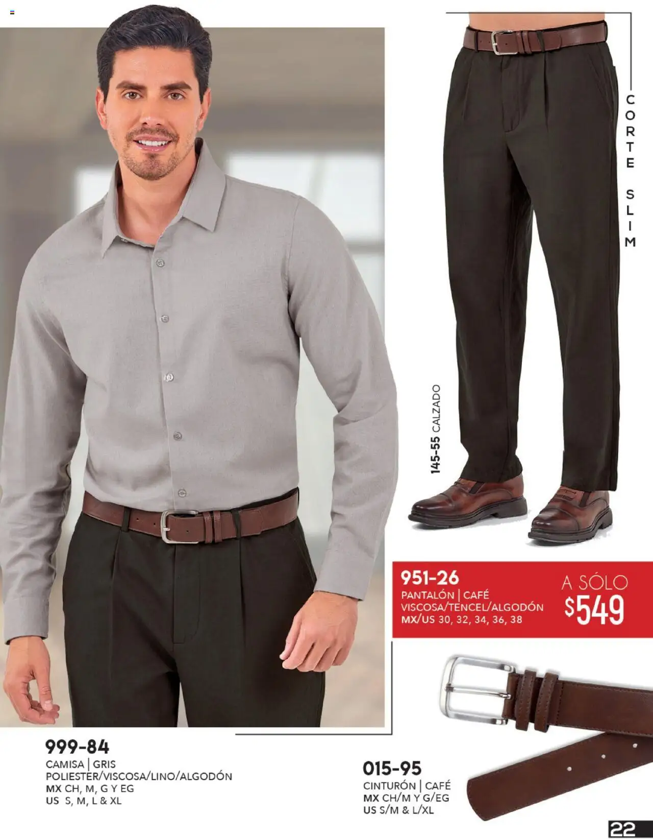 Nuevas ofertas de Cklass válidas en toda la República Mexicana desde el 14.07.2025. ¡Encuentra las mejores ofertas en Cklass catálogo Ropa Caballero! | Página: 23 | Productos: Cinturón, Camisa, Café