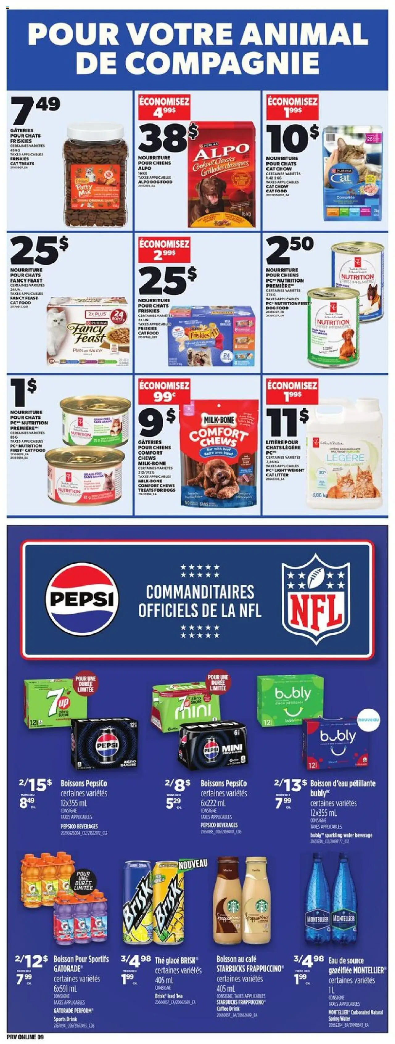 Provigo flyer valid from 11.09.2025 | Page: 10 | Products: Tea, PC, Coffee