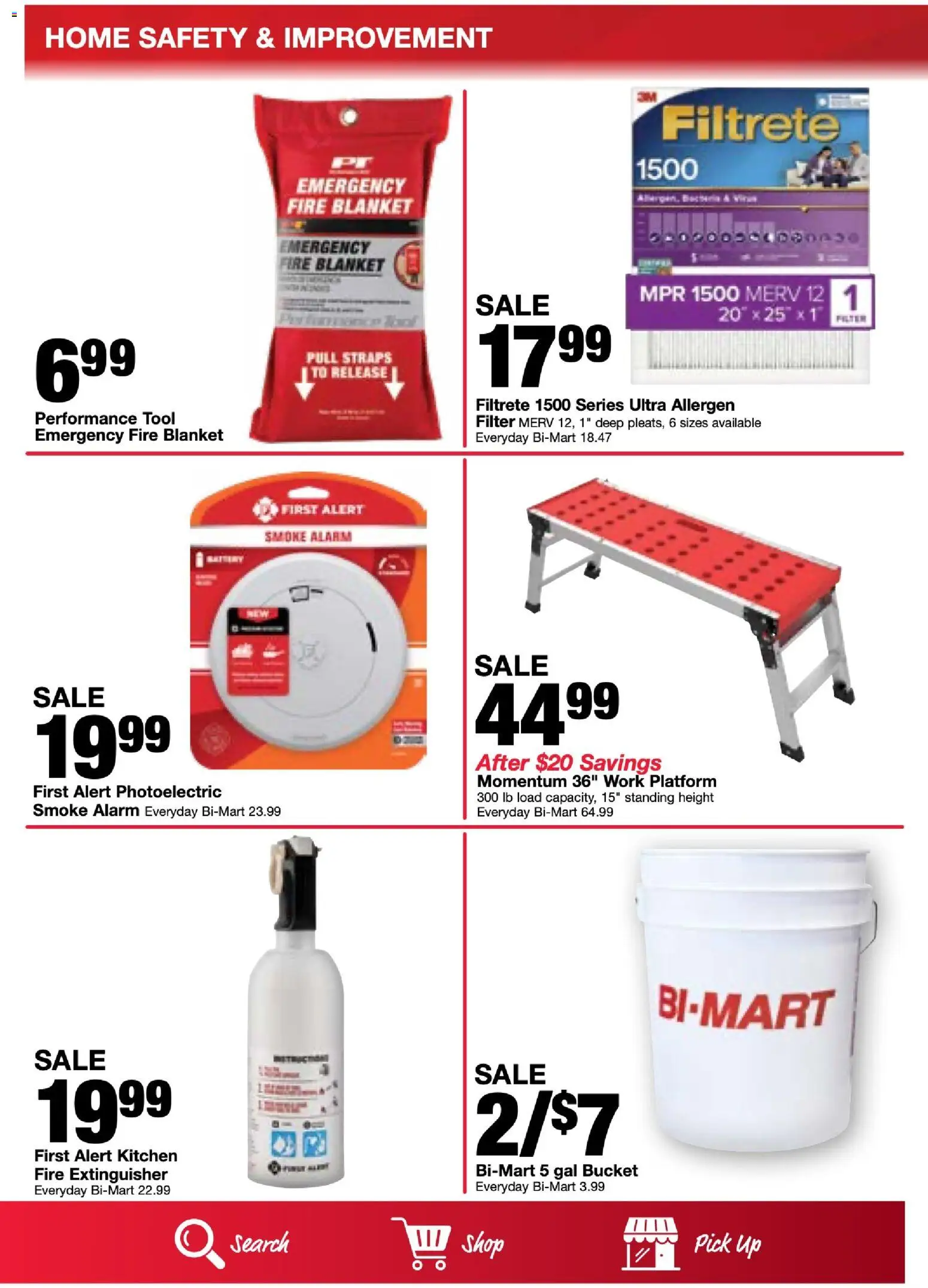 Bi-Mart Weekly Ad - valid from 20.01.2026 | Page: 11 | Products: Blanket, Alarm