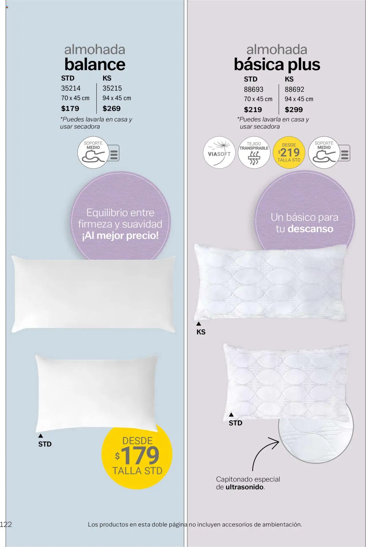 Nuevas ofertas de Vianney válidas en toda la República Mexicana desde el 15.08.2025. ¡Encuentra las mejores ofertas en Vianney - Catálogo Invierno! | Página: 124 | Productos: Secadora, Almohada