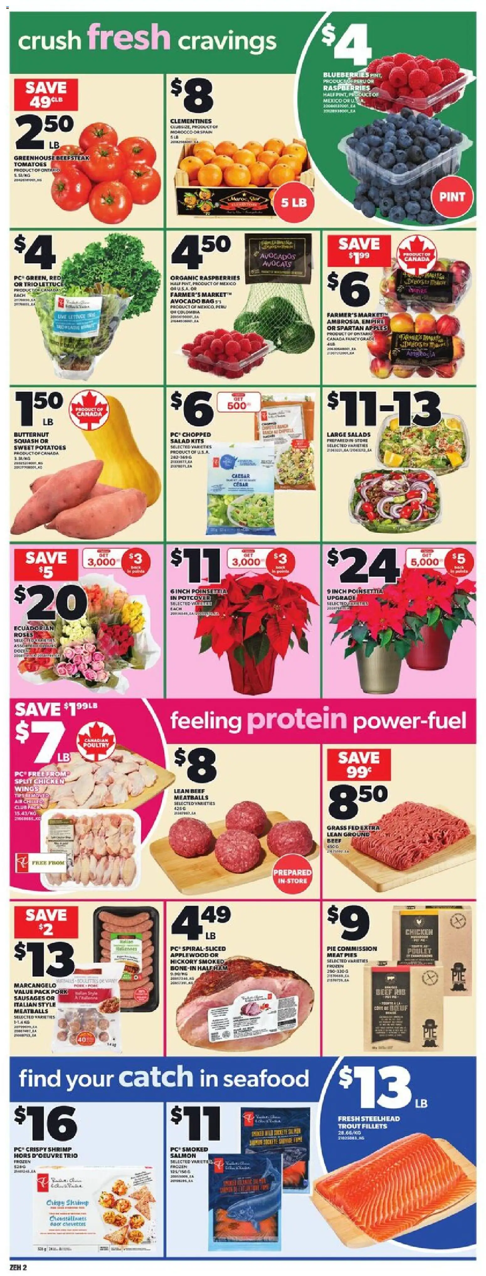 Zehrs flyer valid from 27.11.2025 | Page: 5 | Products: Beef, Chicken, Apples, Tomatoes