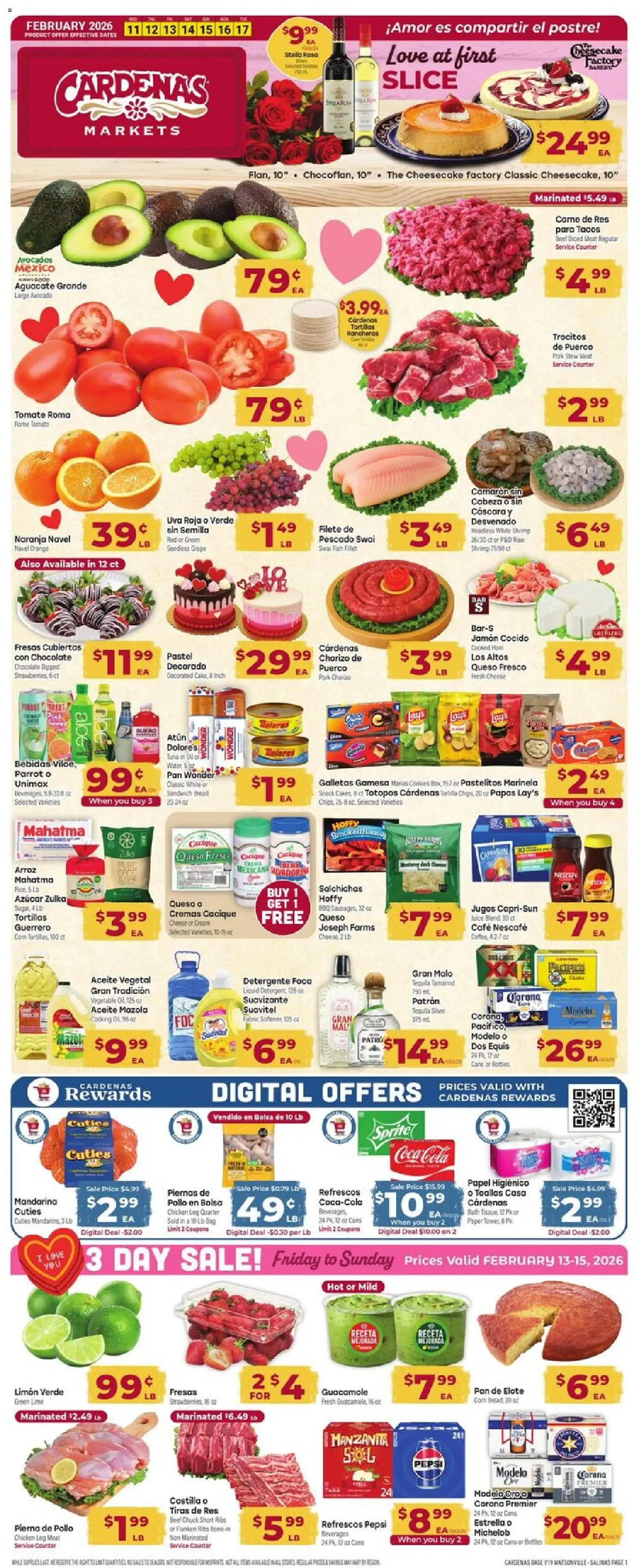 Cardenas Weekly Ad - CA - valid from 11.02.2026 | Page: 1