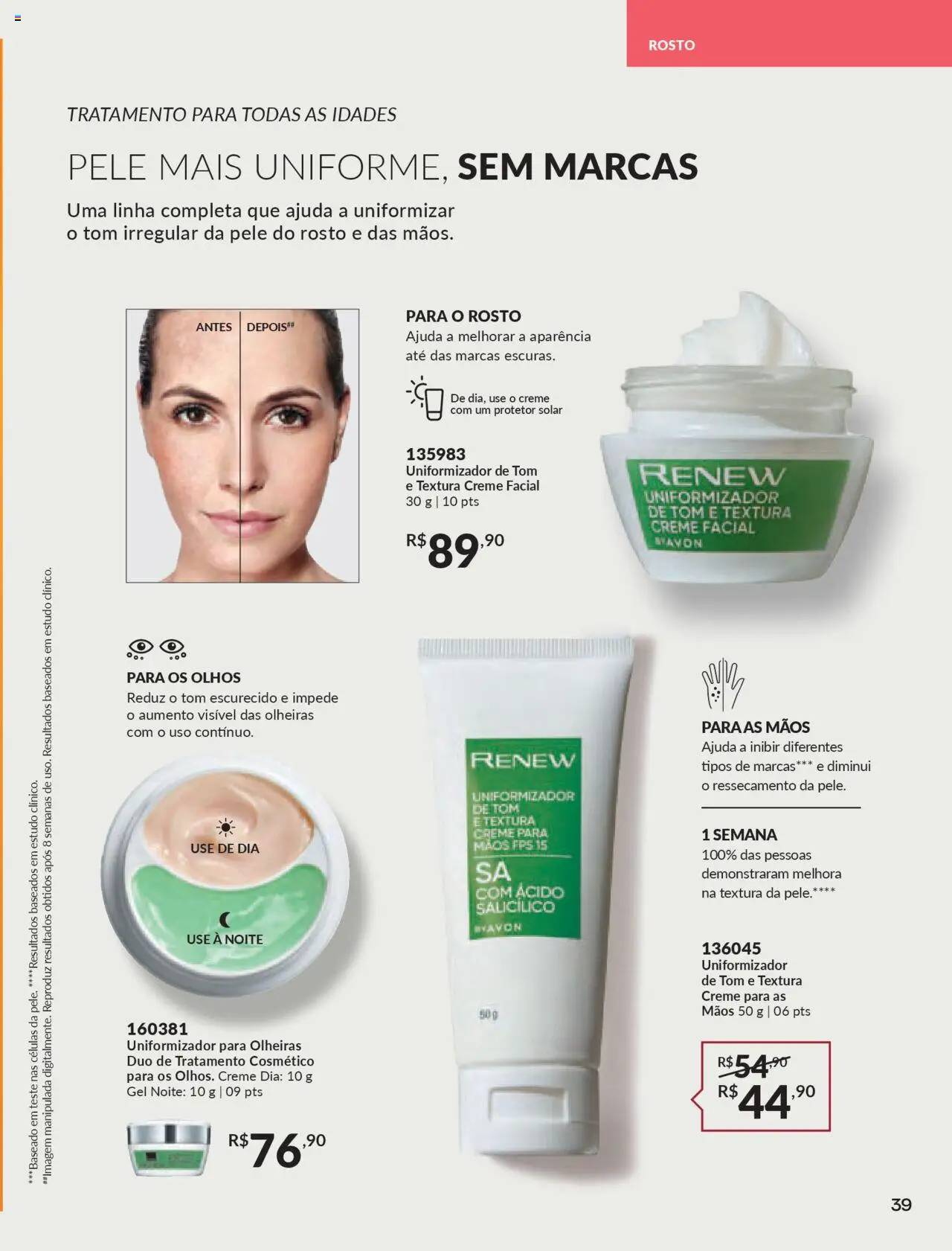 Avon Folheto - válido de 16.06.2025 | Página: 39 | Produtos: Protetor solar, Creme