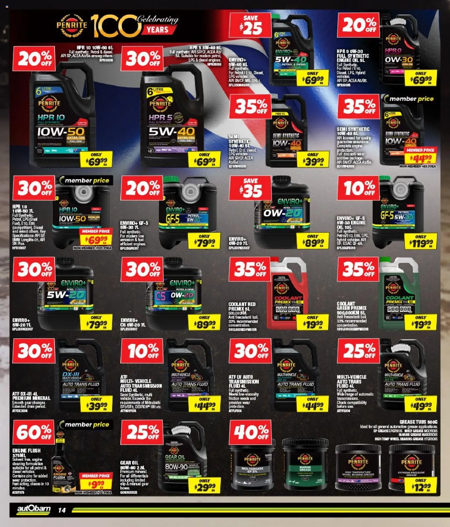 Autobarn catalogue - valid from 11.02.2026 | Page: 14 | Products: Oil, Slip, Modem, Zinc