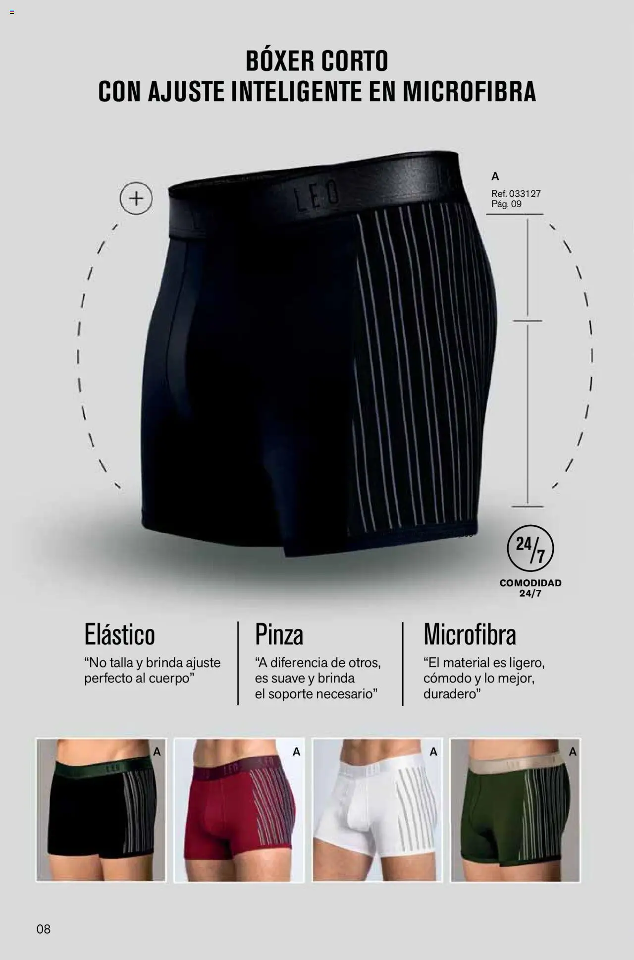 Leonisa revista - valida desde el 04.08.2025 | Página: 8 | Productos: Pinza