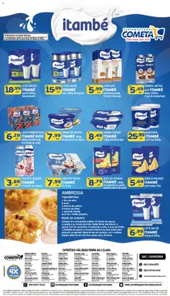 Cometa Supermercados - Ofertas Itambé - Pré-Visualização do folheto da loja Cometa Supermercados, válido de 01.09.2025