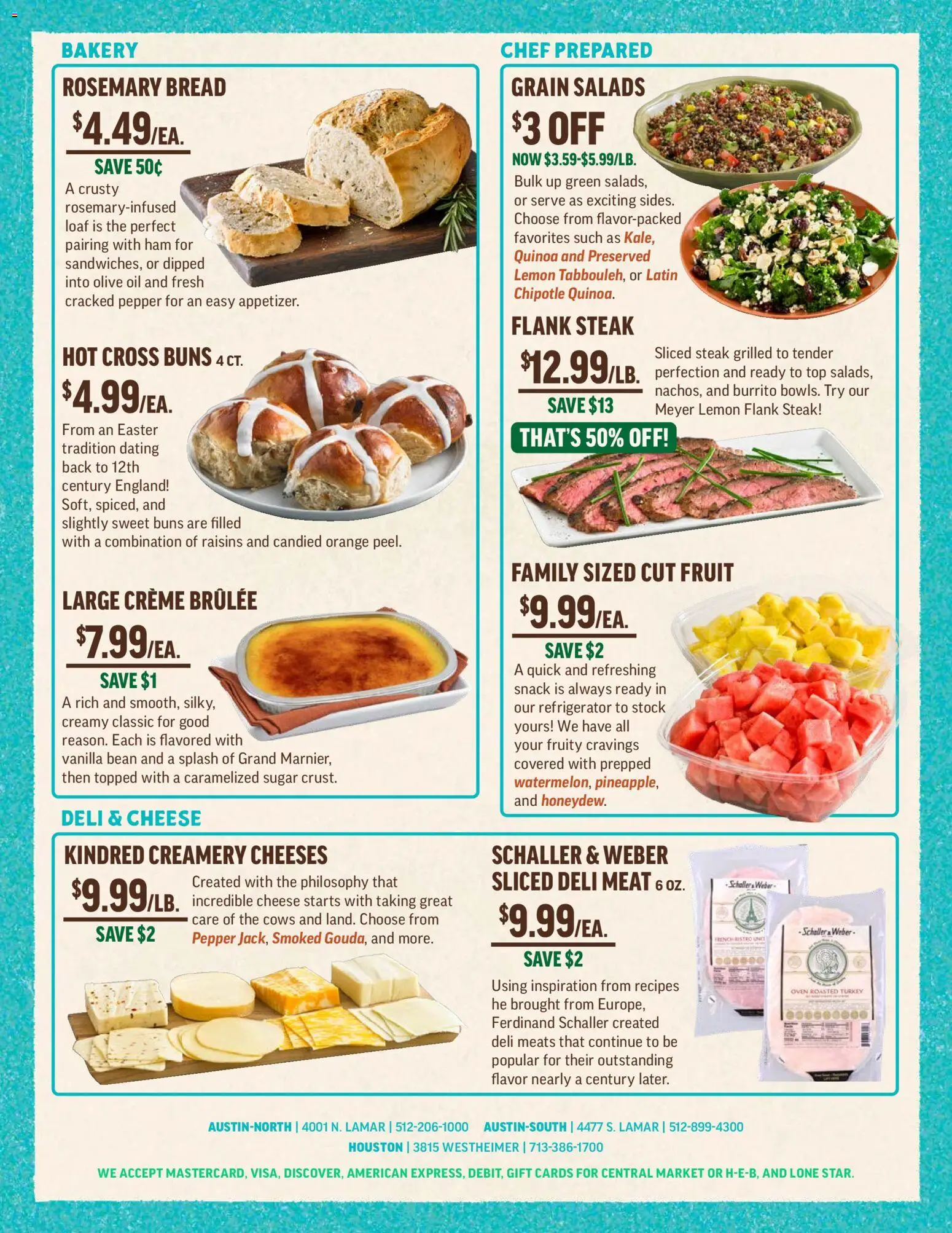Central Market Weekly Ad - valid from 25.03.2026 | Page: 6 | Products: Cheese, Pepper, Lemon, Oven