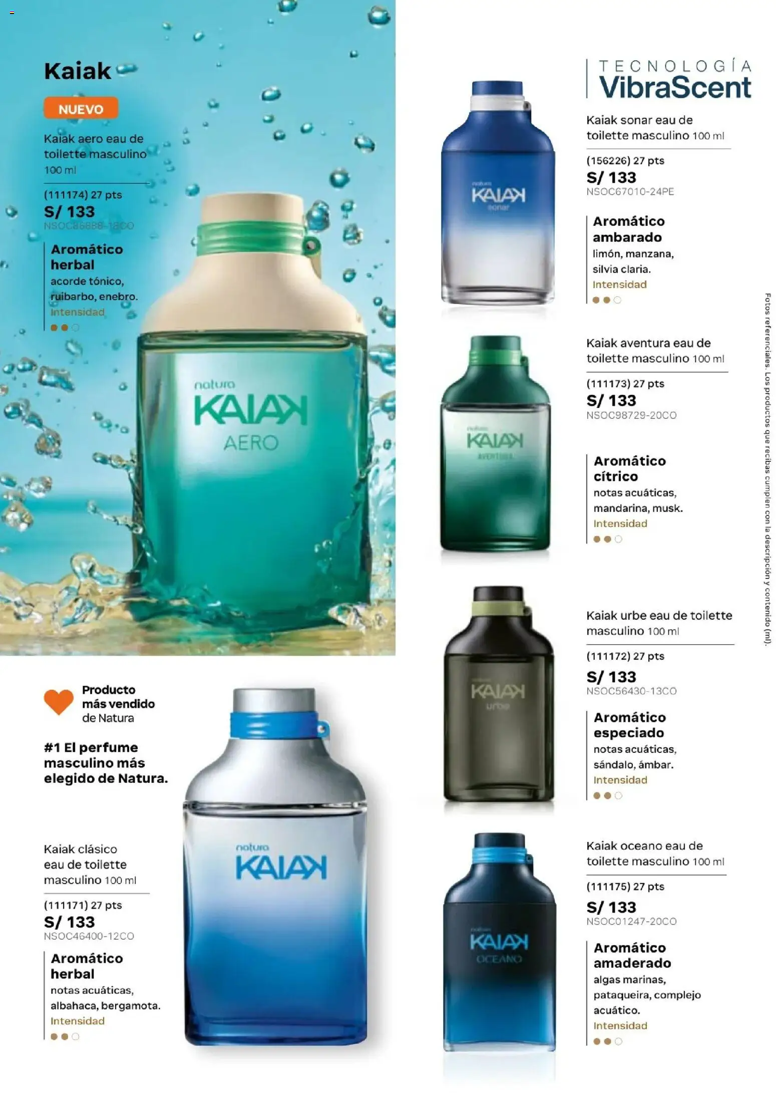 Catálogo Natura válido desde 20.02.2026 | Página: 27 | Productos: Perfume, EAU de Toilette